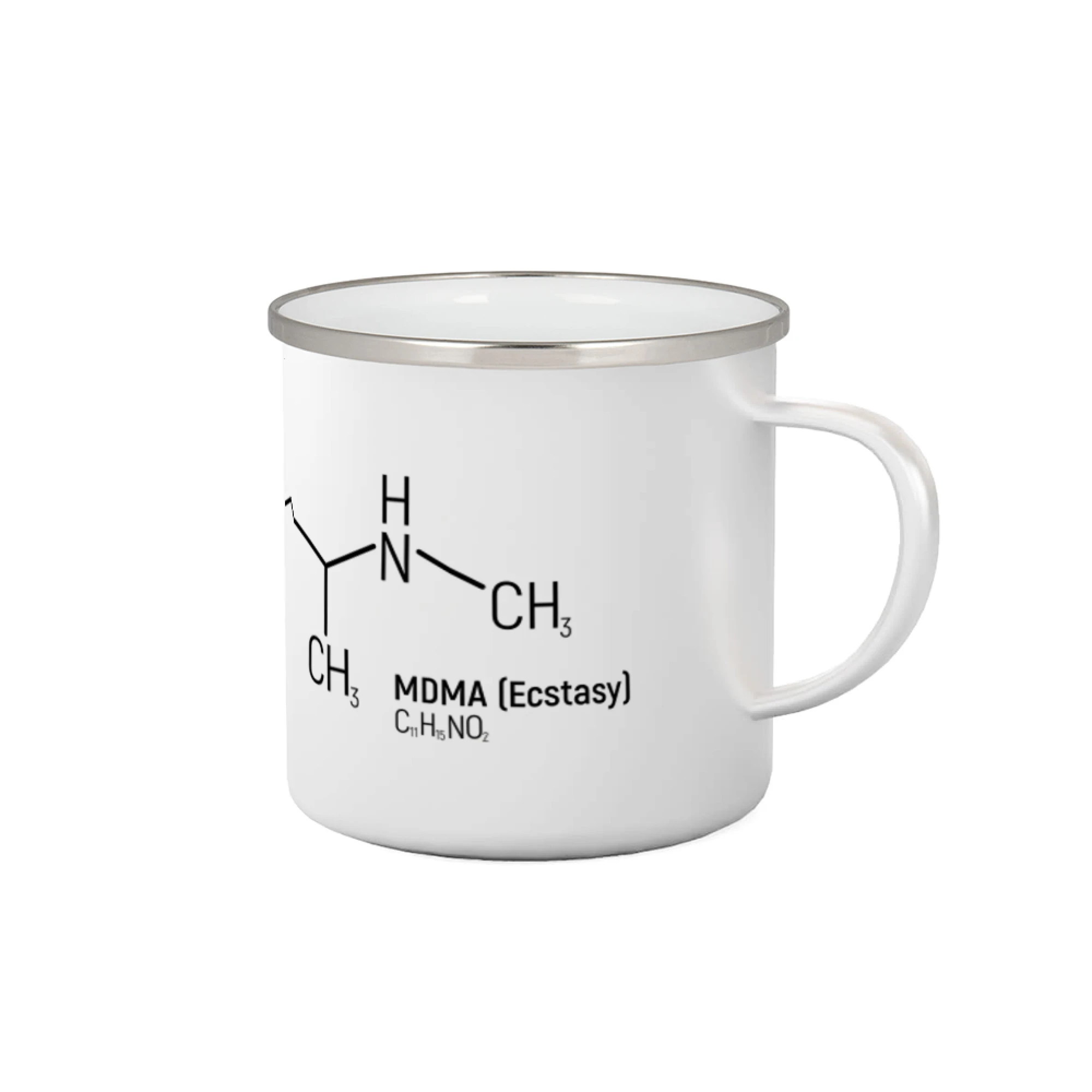 Vtipné tričká pre Chemiky - Molekulárna štruktúra MDMA Extáza - Plecháčik