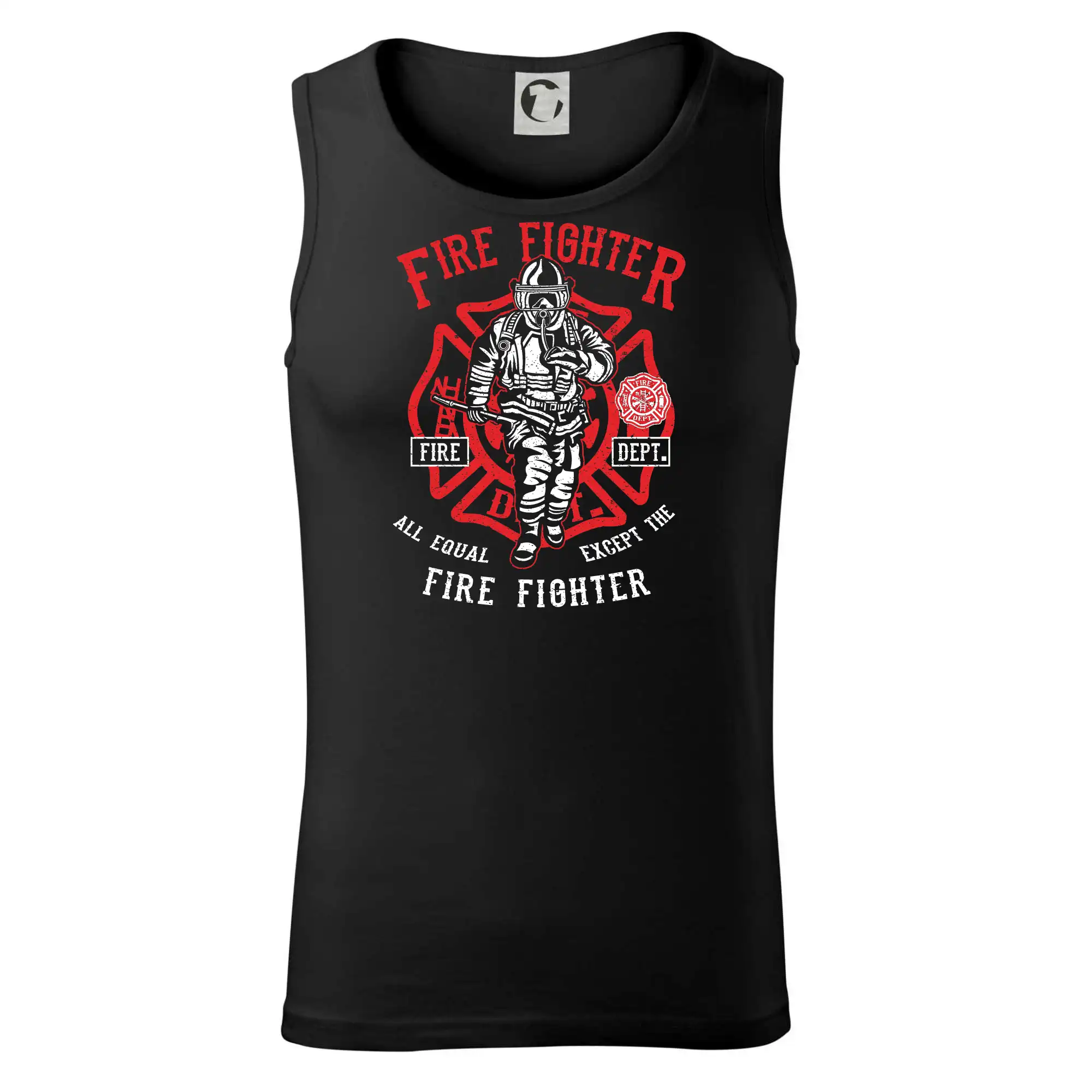 Originálne tričká pre hasičov - Fire Fighter - Tielko pánske Core