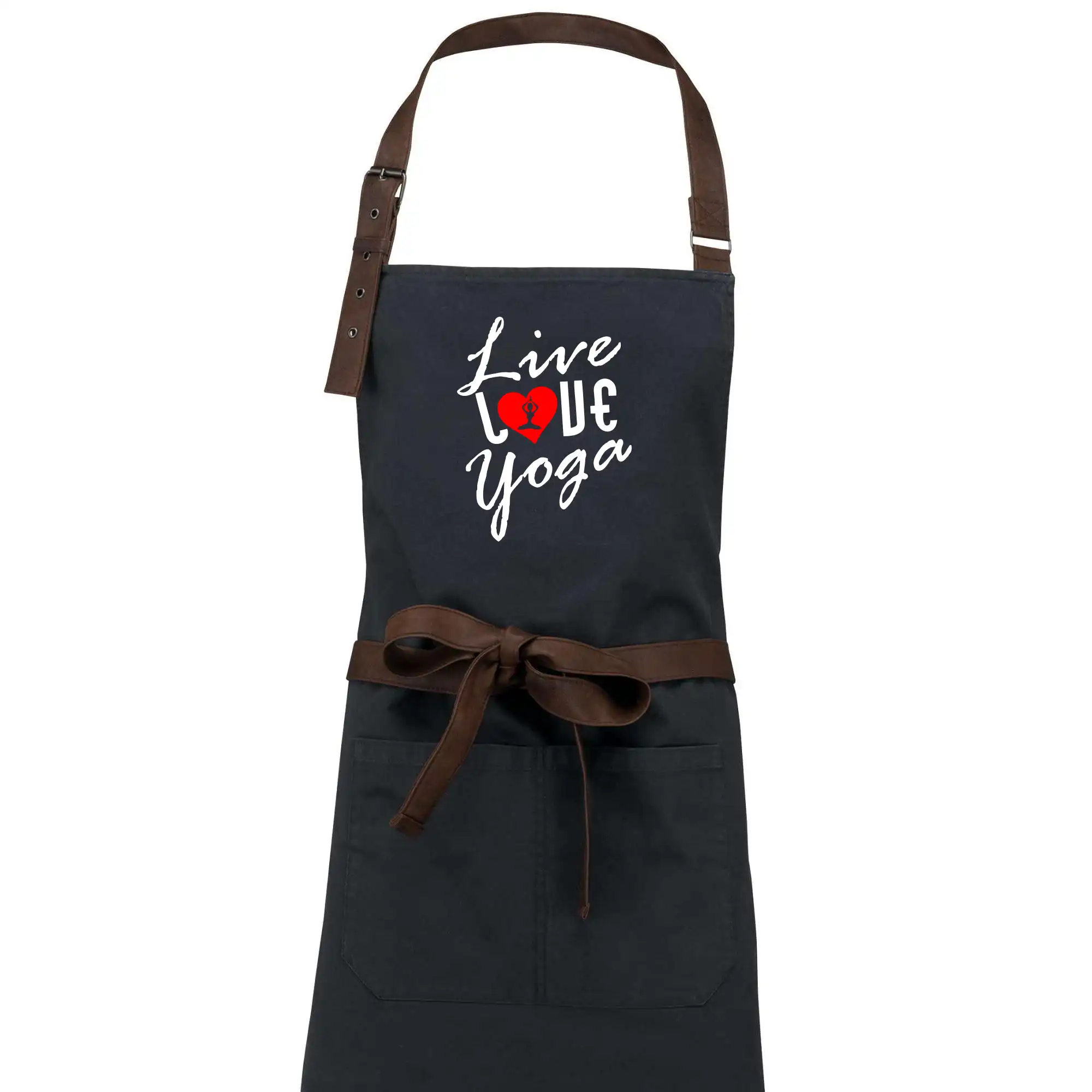 Tričká na jógu - Live Love Yoga - Zástera Vintage