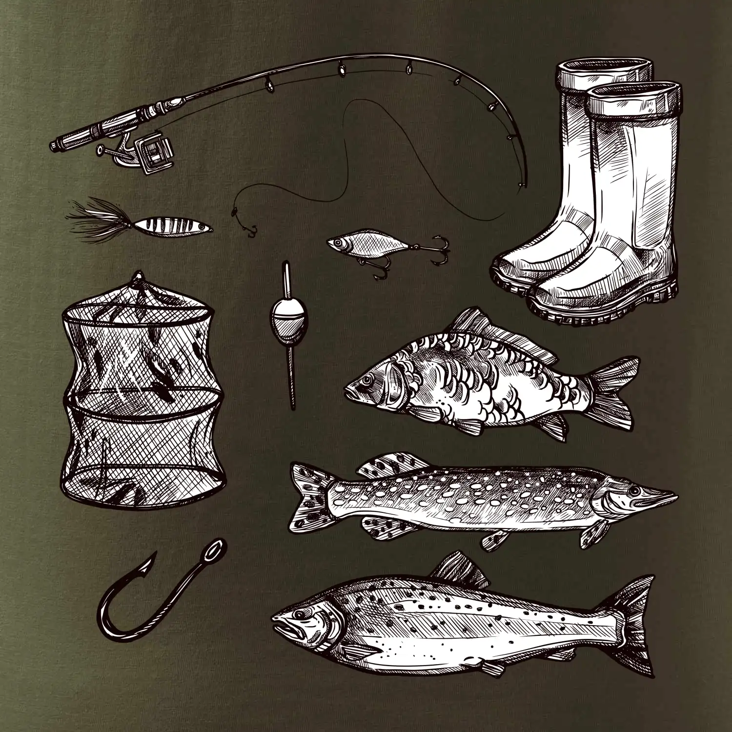 Rybářský set