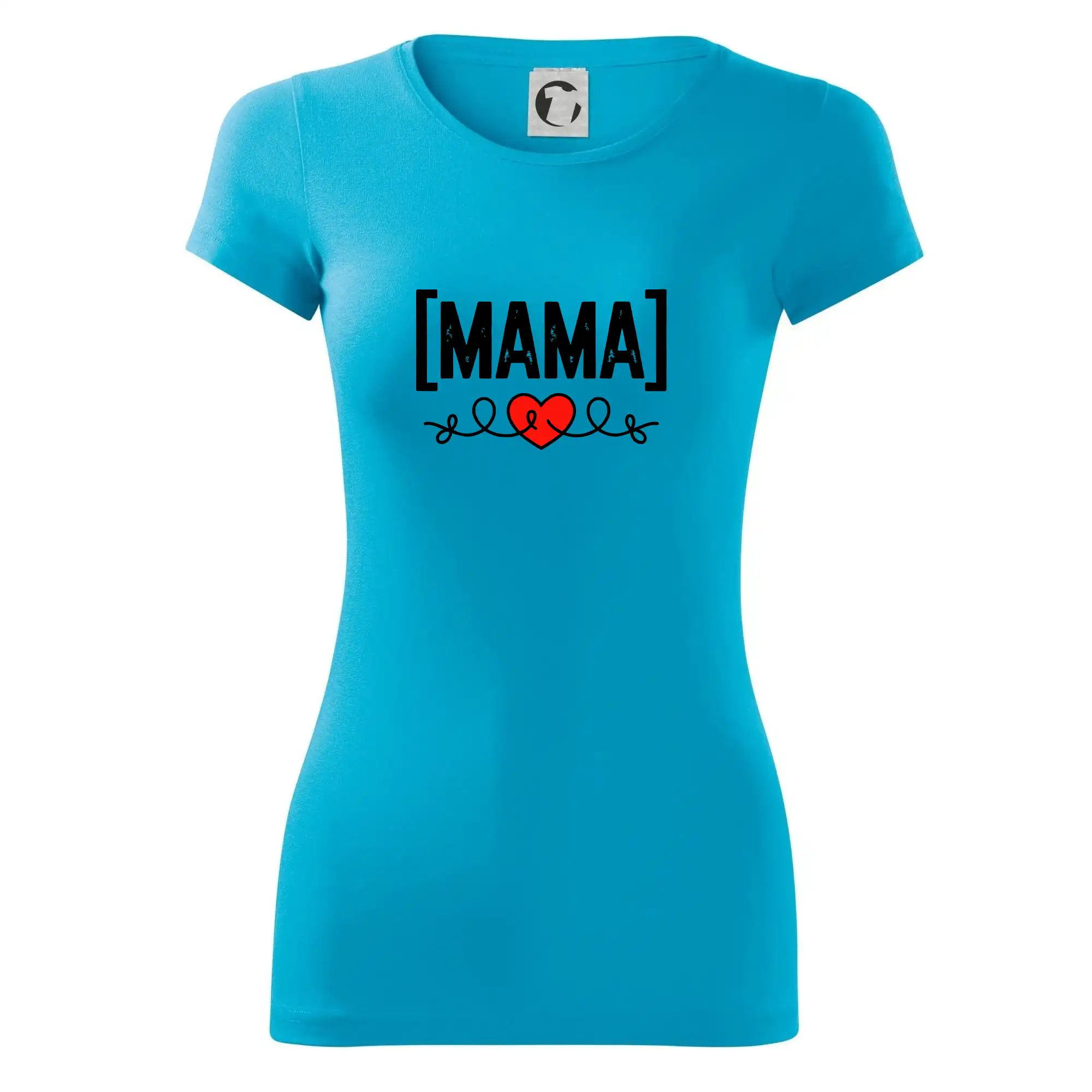 Nápis mama a srdce SK