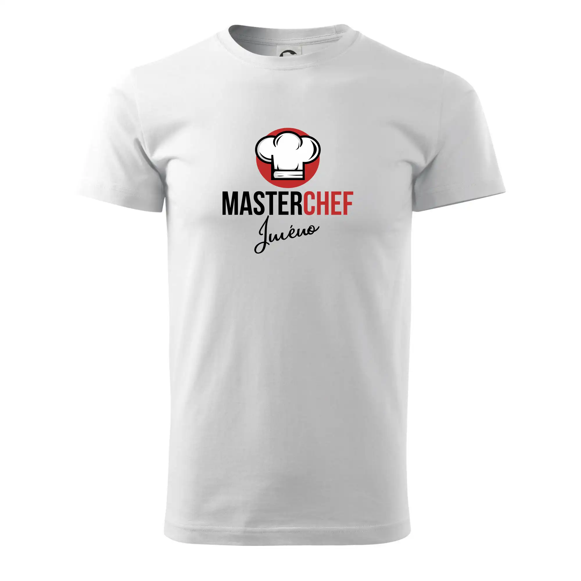 Kuchár a pekár - Master Chef čiapky - vlastné meno - Klasické pánske tričko vyššej gramáže