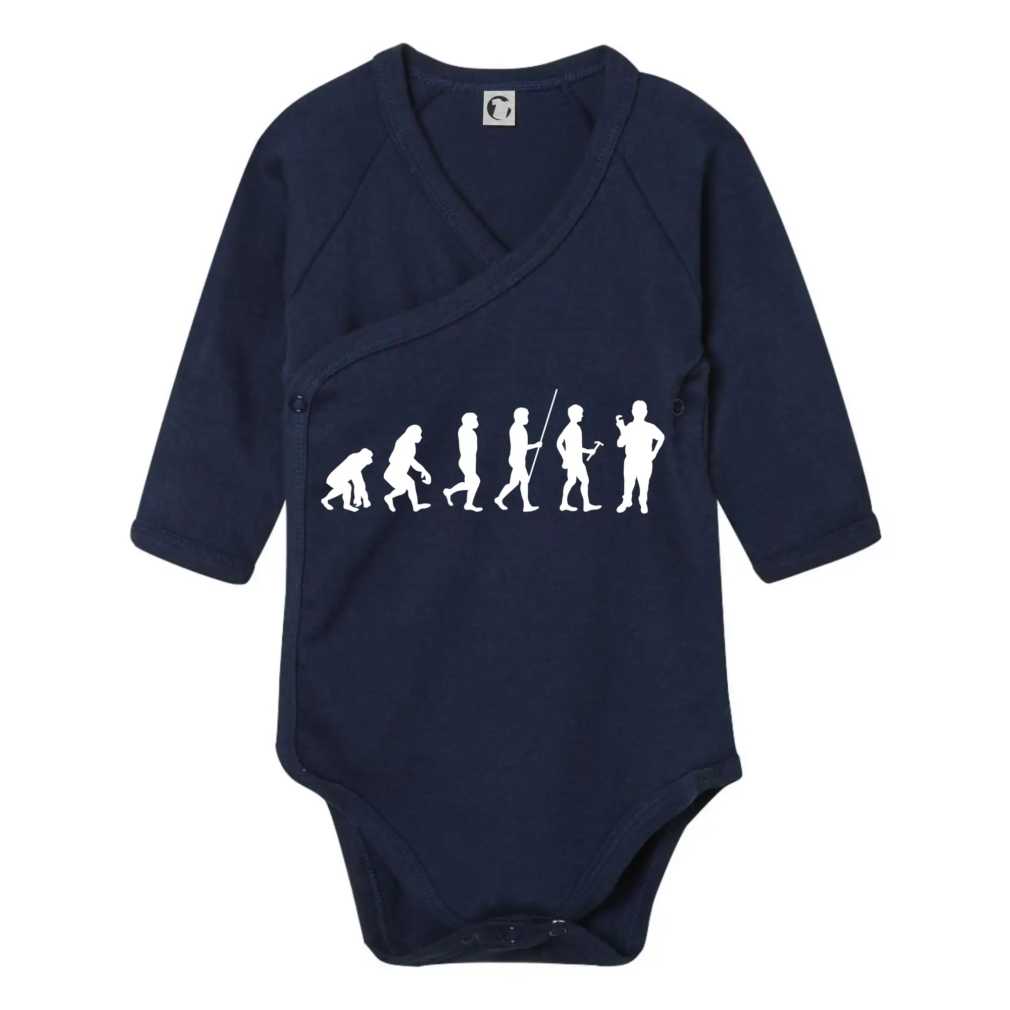 Evolúcia inštalatér - Body zavinovacie s dlhým rukávom