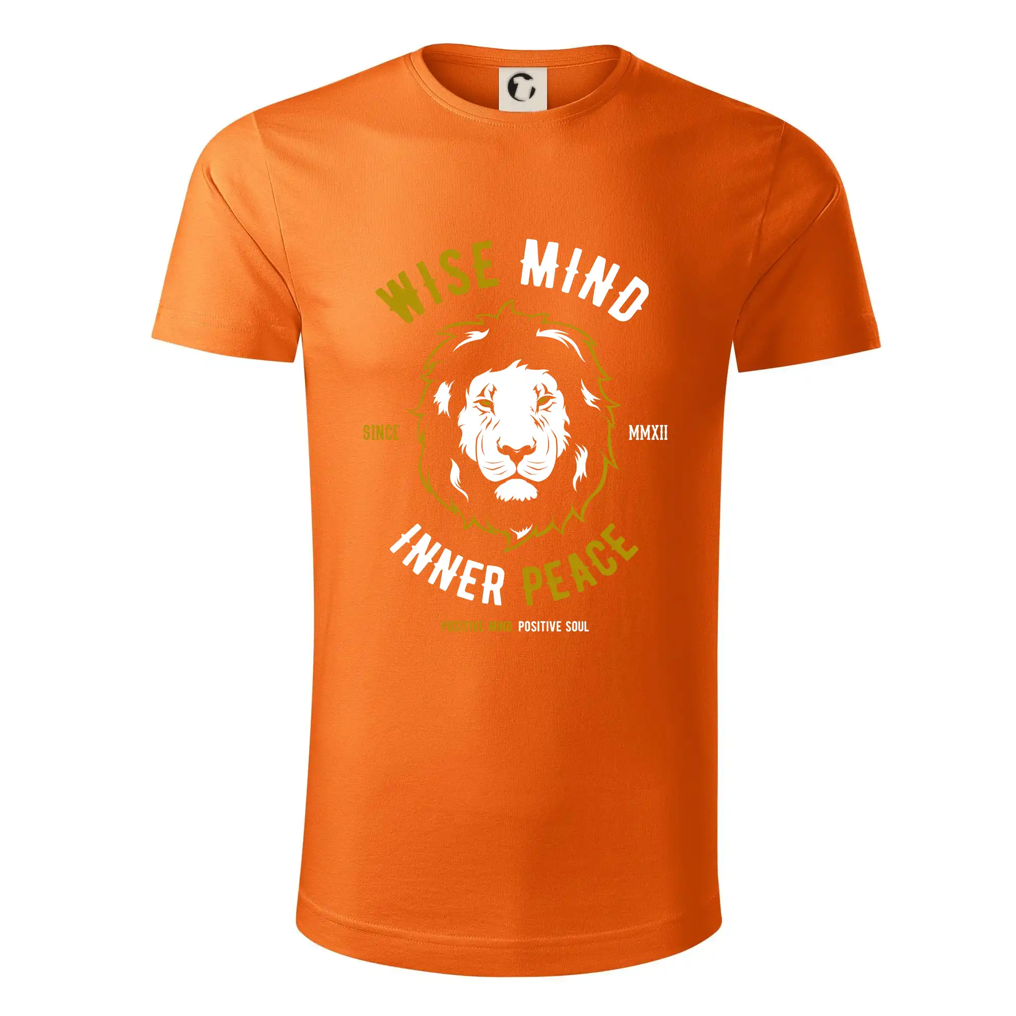 Tričká so zvieratami - Lion wise - Tričko z organickej bavlny