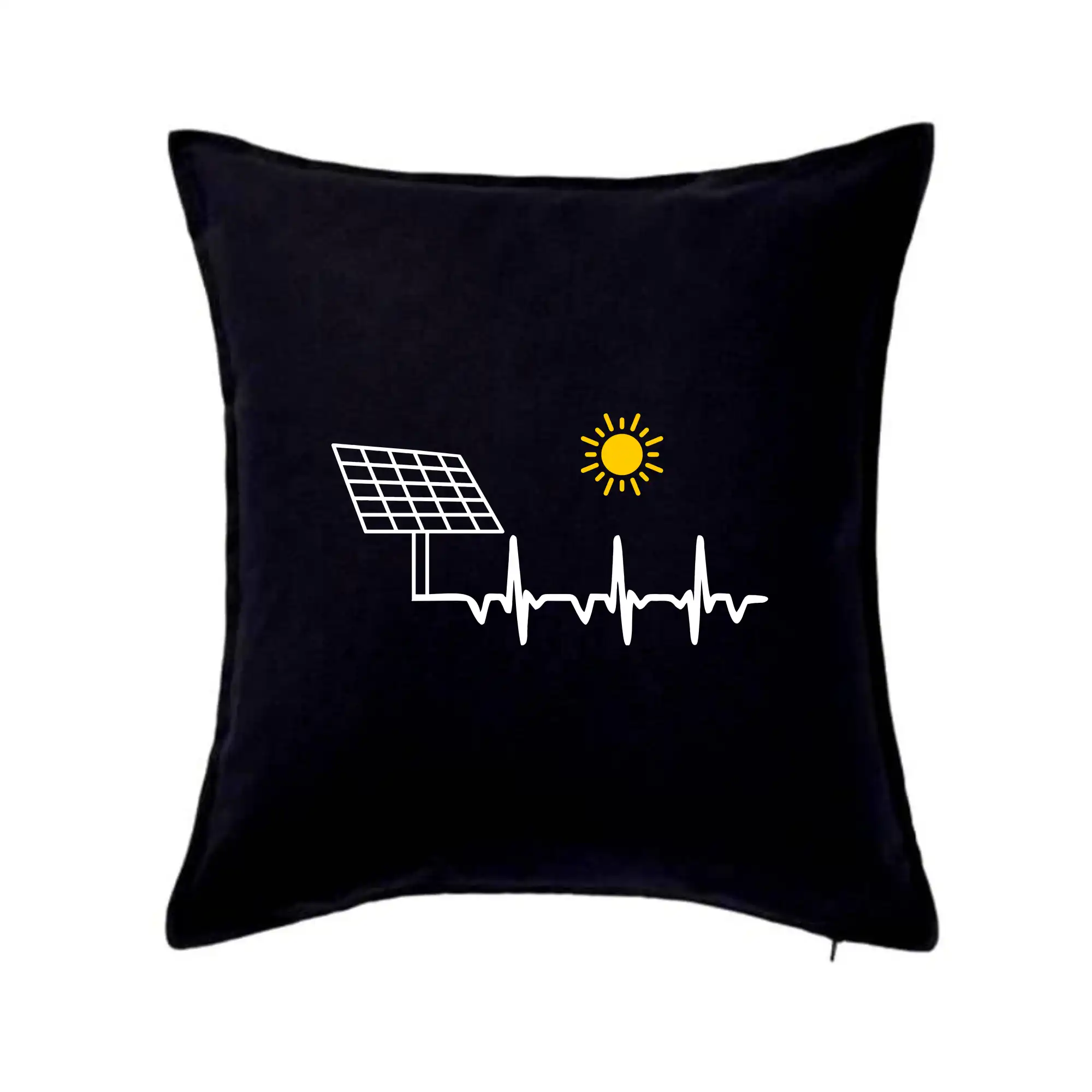 Tričká na chalupu - Ekg Fotovoltaická elektráreň - Vankúš 50x50