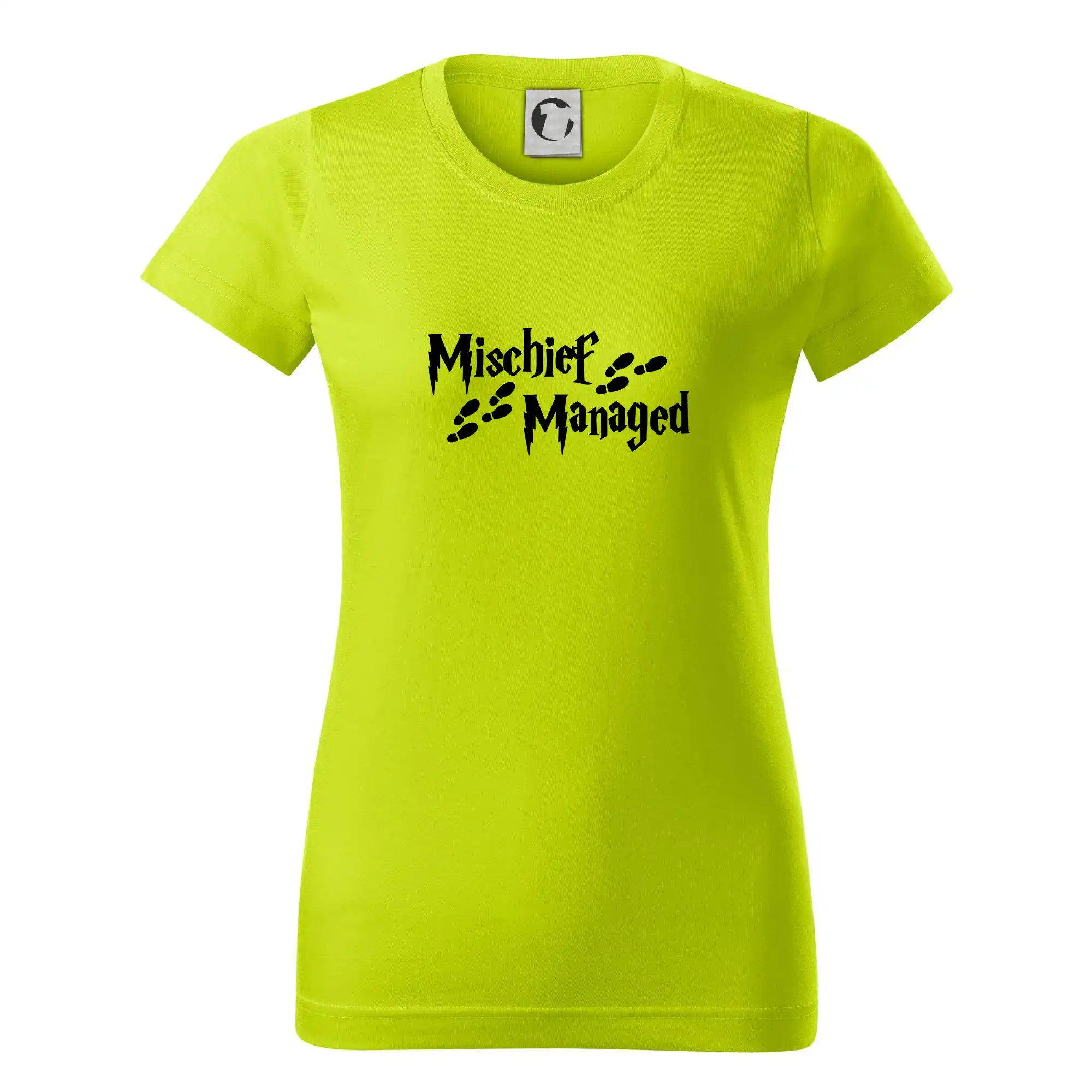 Filmové tričká - Harry - Mischief Managed - Dámske tričko basic - ľahko voľnejšie a dlhšie