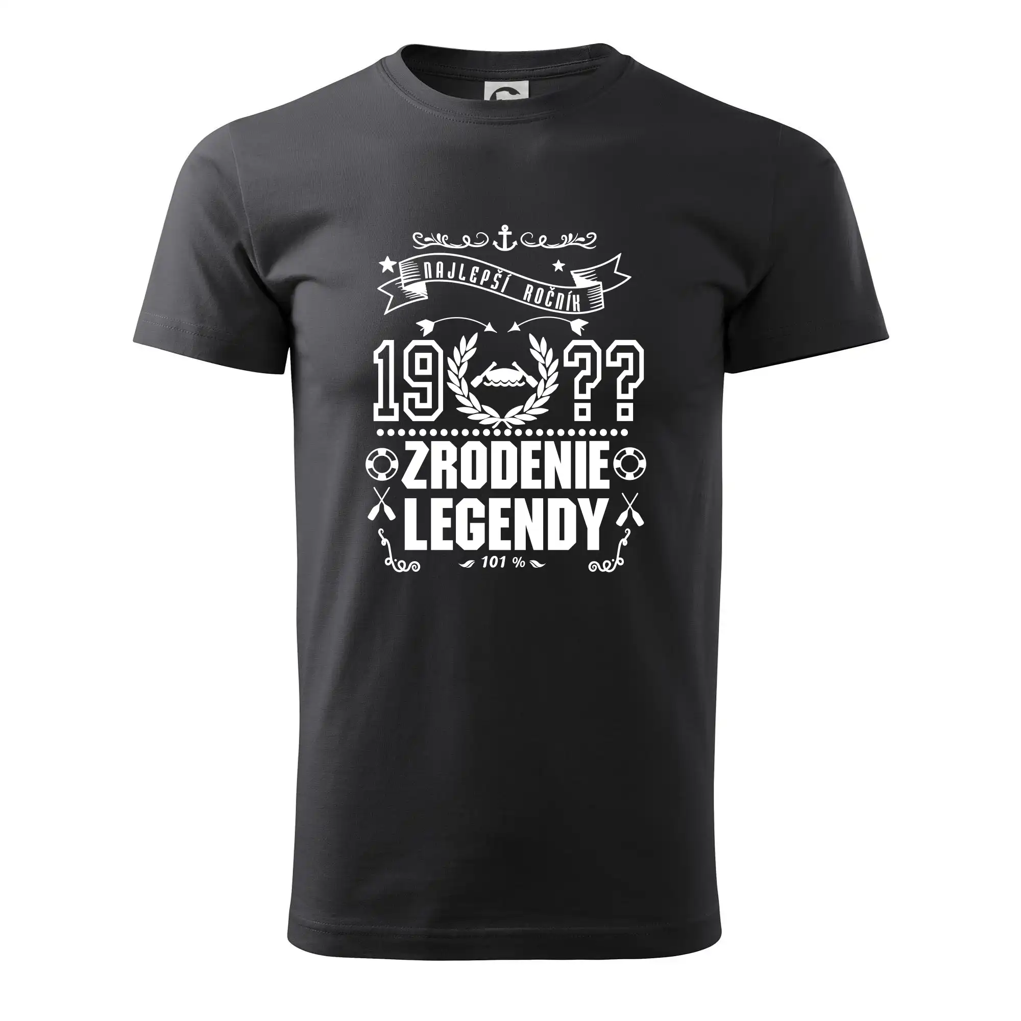 Trička Zrodenie legendy - Zrodenie legendy pre vodáka - Pánske tričko nižšej gramáže