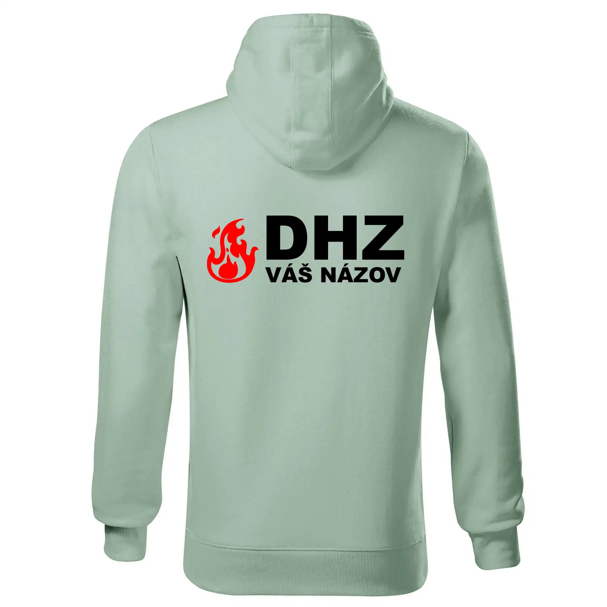 DHZ (oheň, názov sboru - vlastný nápis)