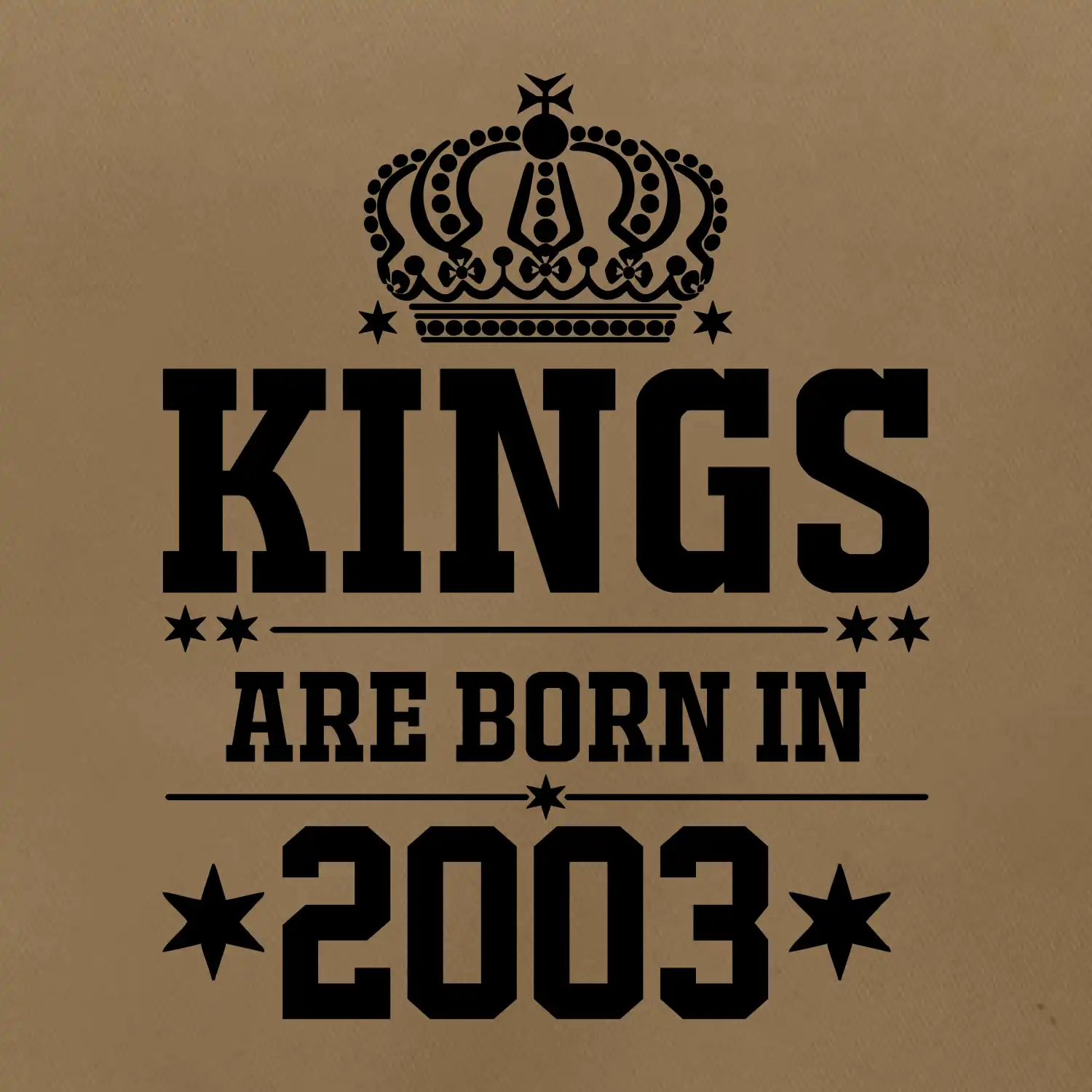 Kings are born in 2003