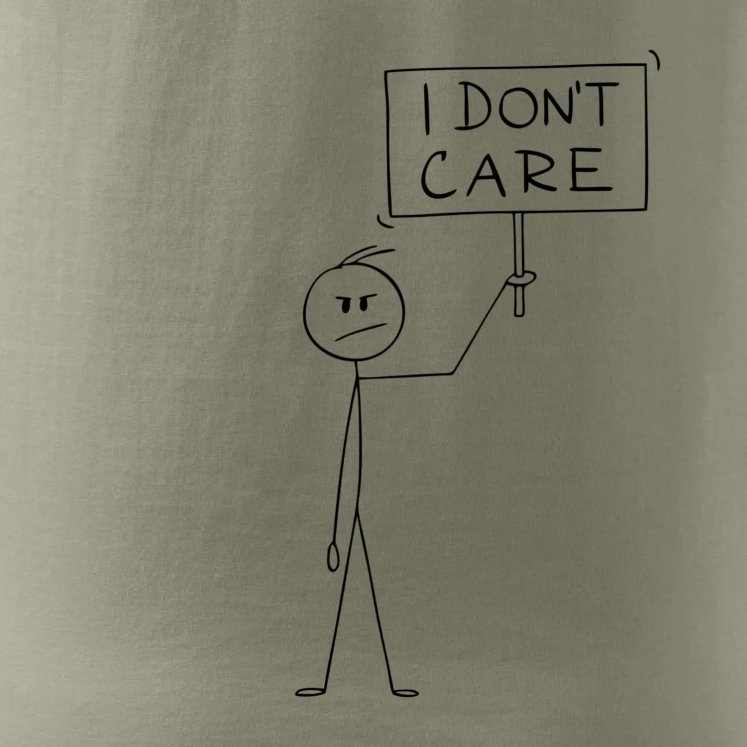 I don't care - postava