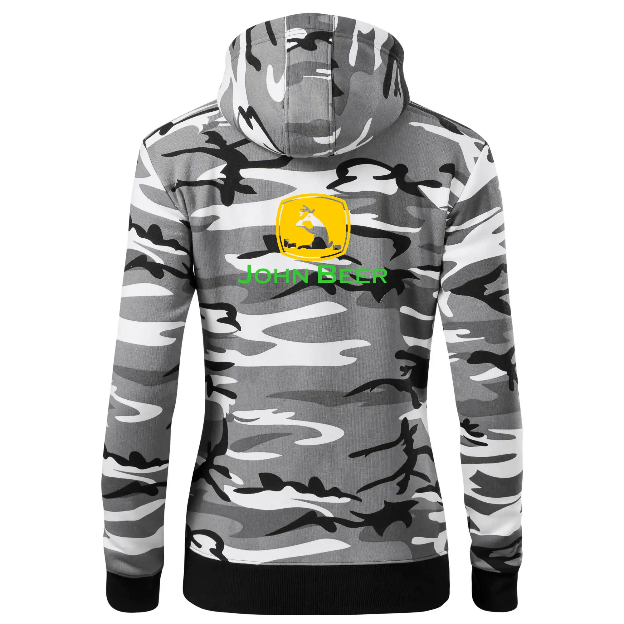 John Beer jelen s pivem