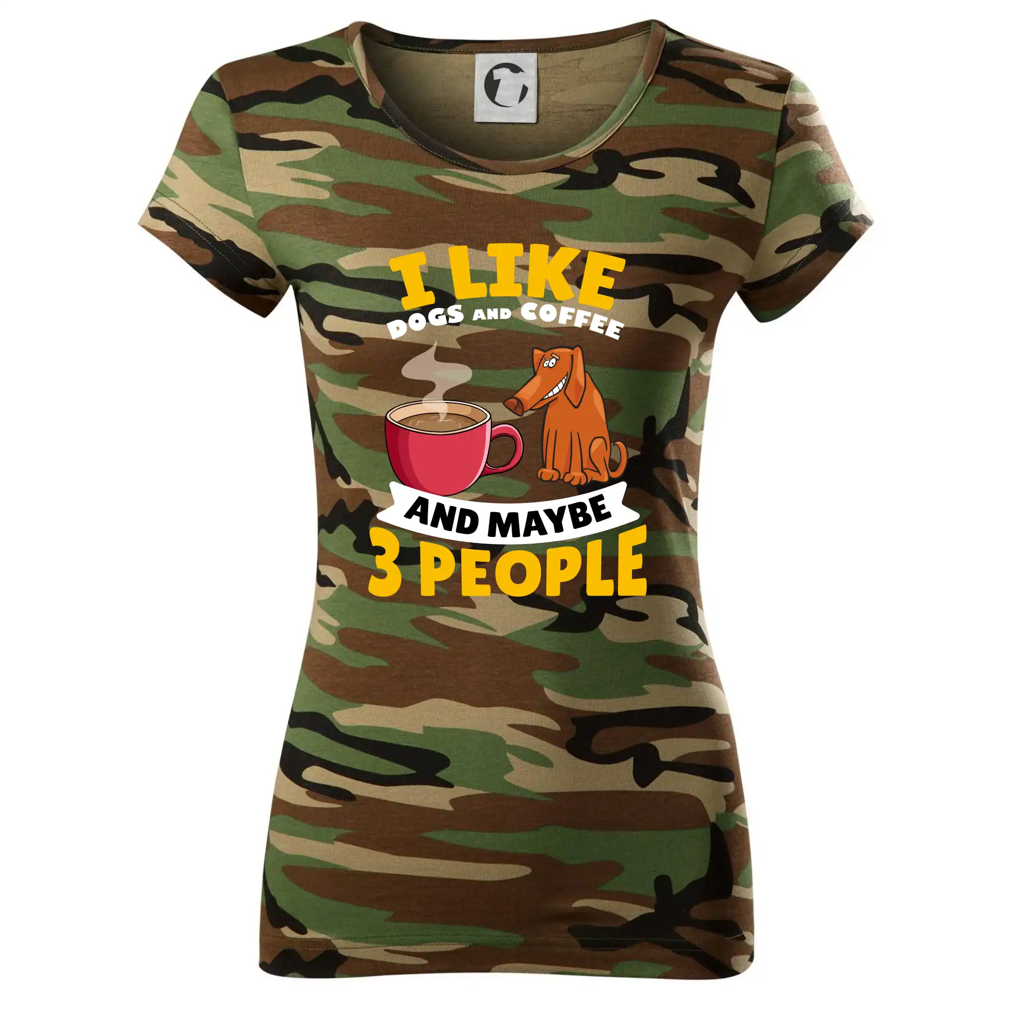 I like dogs and coffee and maybe 3 people