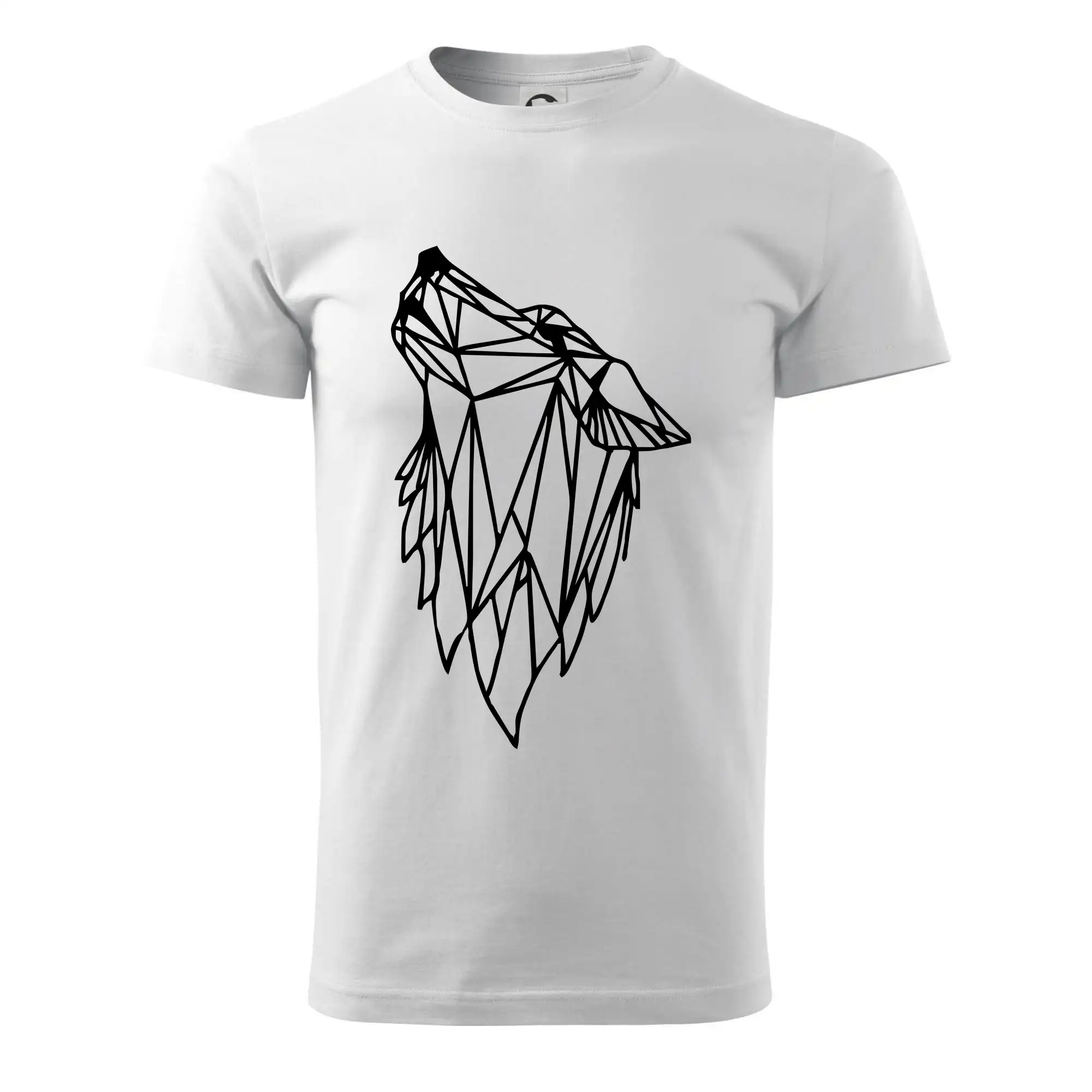 Geometrie - vlk - vyjící