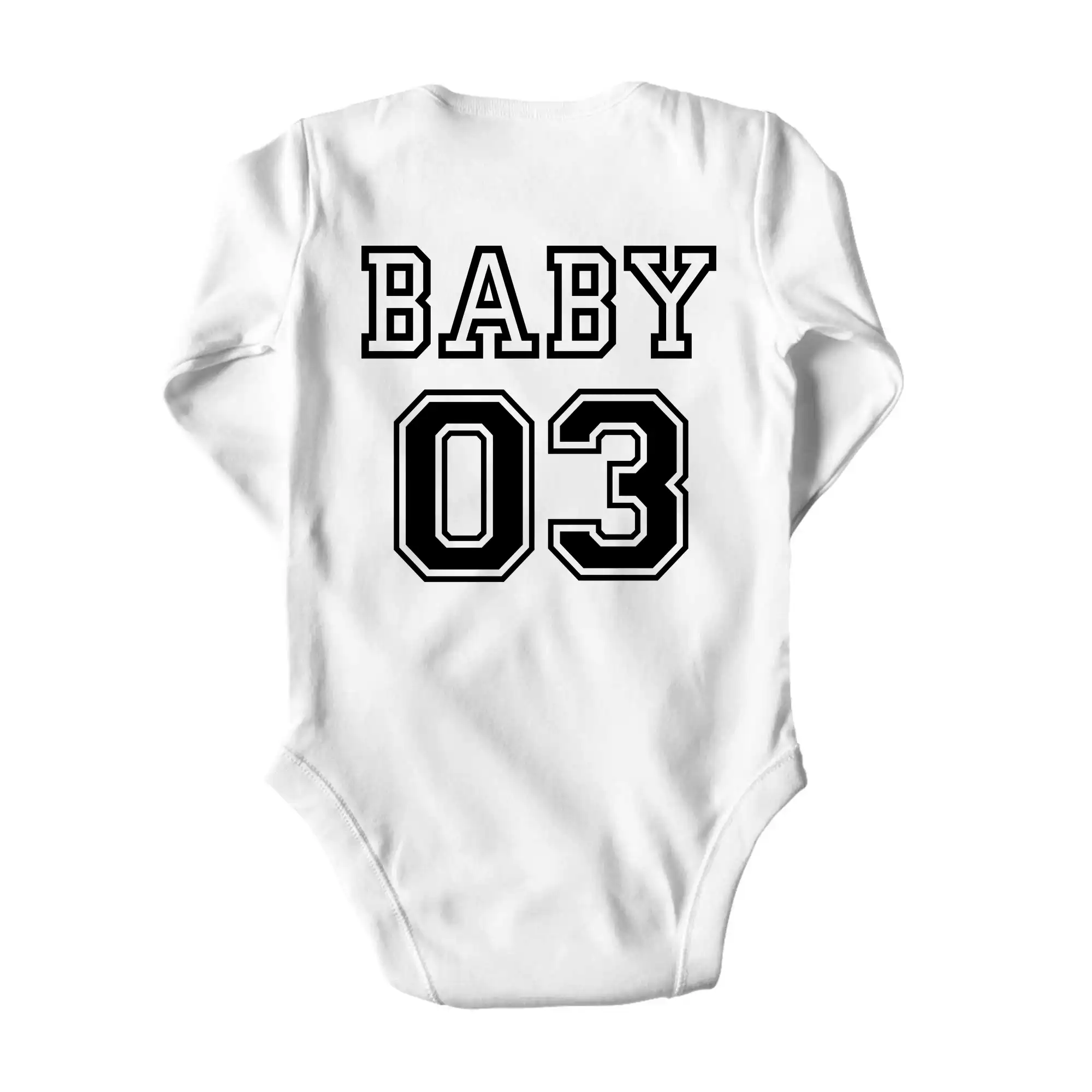 Tričká a mikiny pre mamičky - Family Team - BABY - Body dojčenské s dlhým rukávom