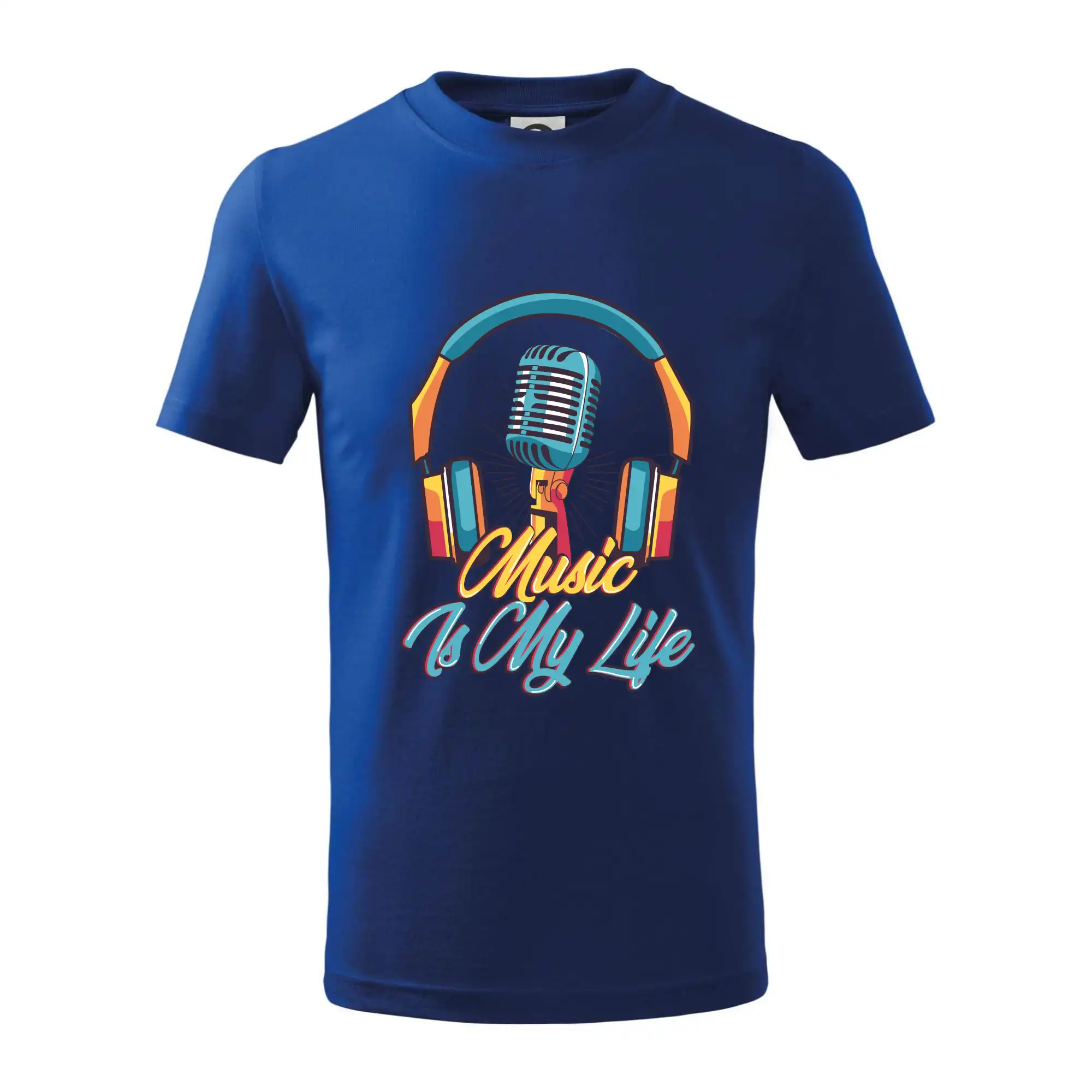 Music is my life slúchadlá - Tričko detské bavlnené