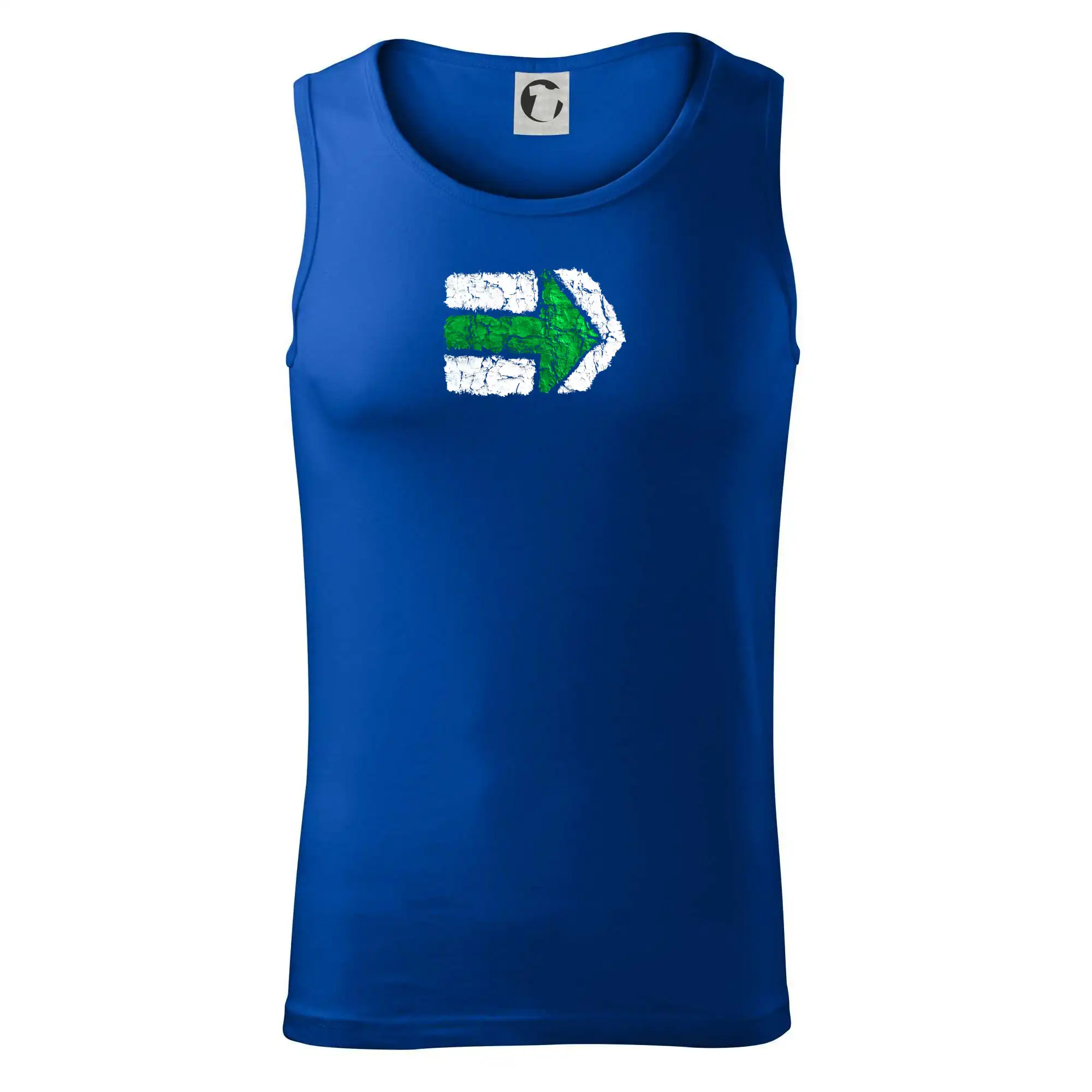 Trička na kempovanie - Párová turistická značka  zelená - Tielko pánske Core