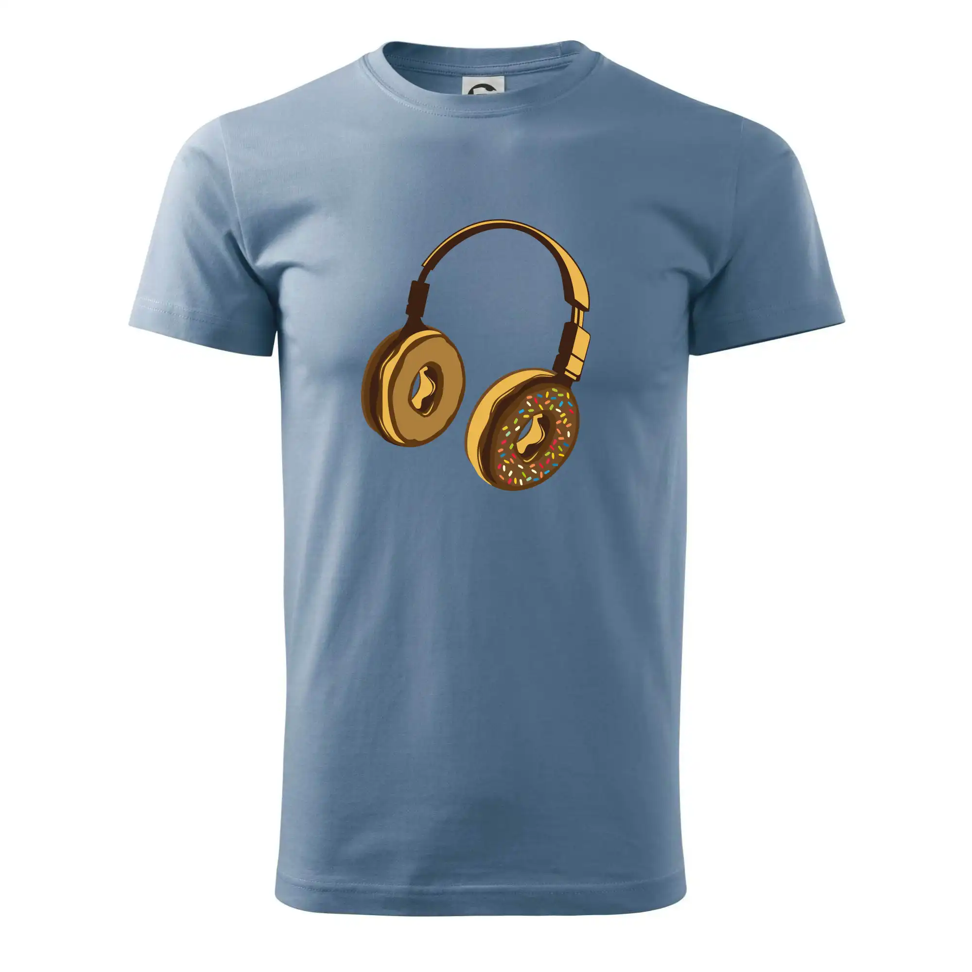 Headphone Donut - Pánske tričko nižšej gramáže