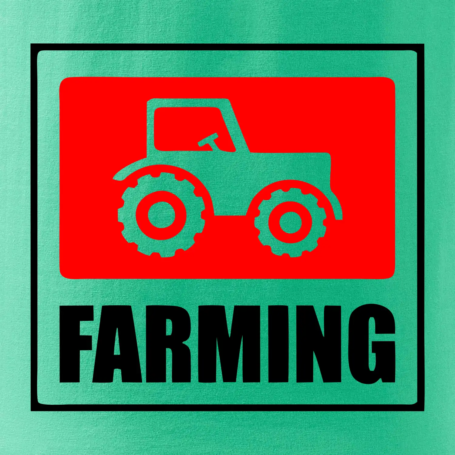 Farming traktor logo
