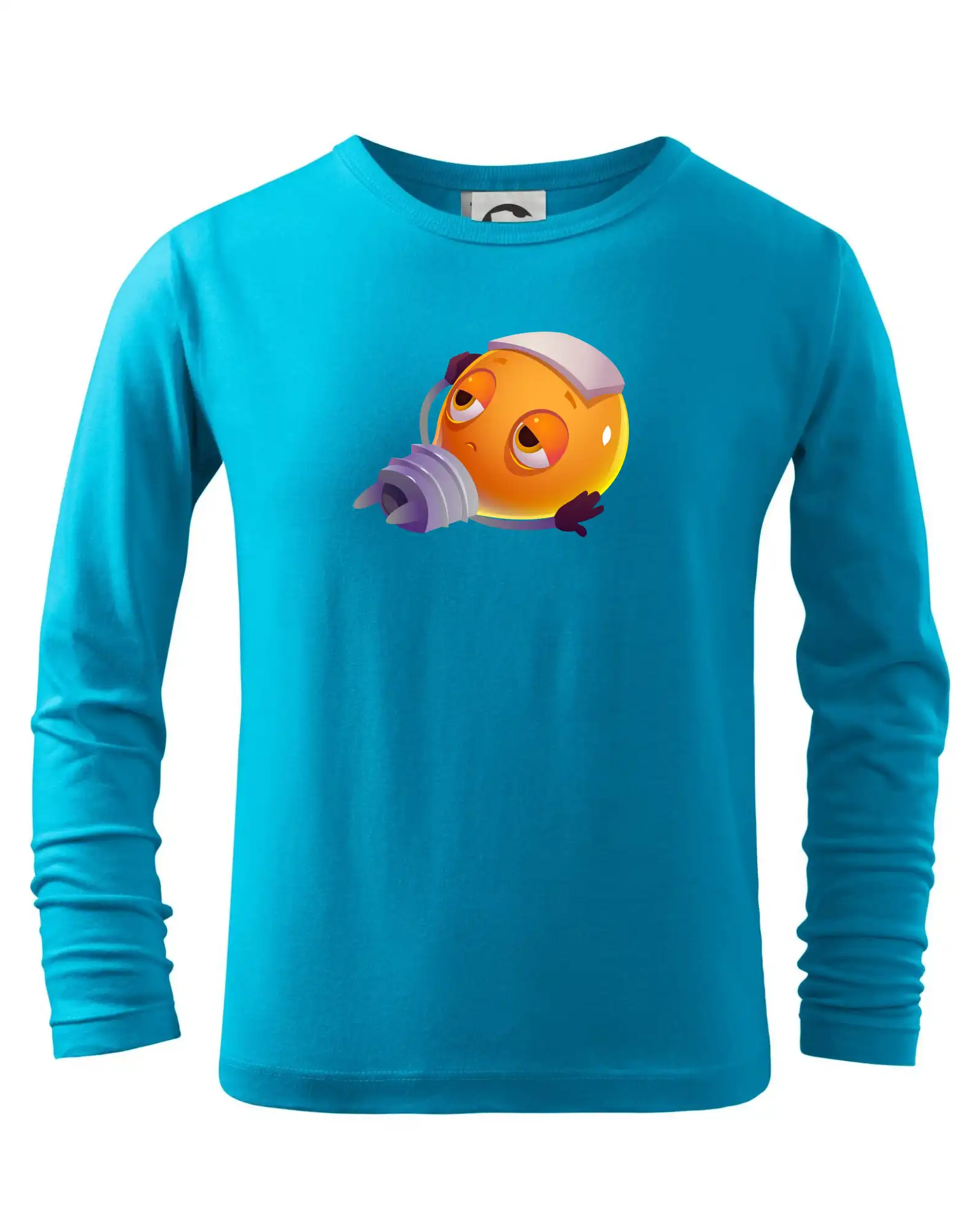 Tričká s motívom kníh pre milovníkov čítania a vône papiera - Žiarovka číta knihu - Tričko detské Long Sleeve