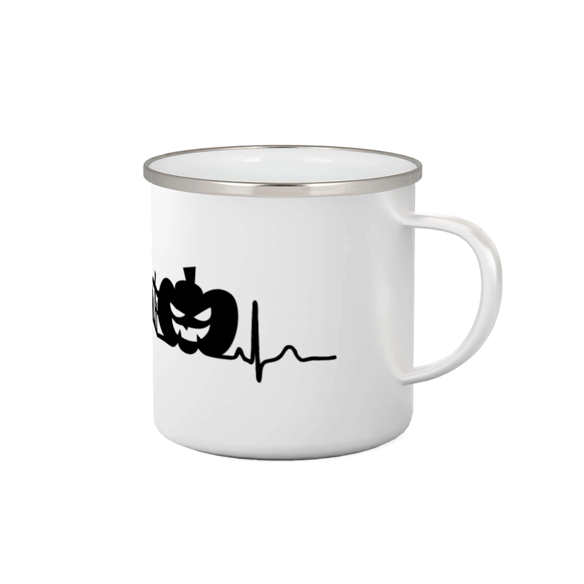 Grafické tričká - EKG Halloween - Plecháčik