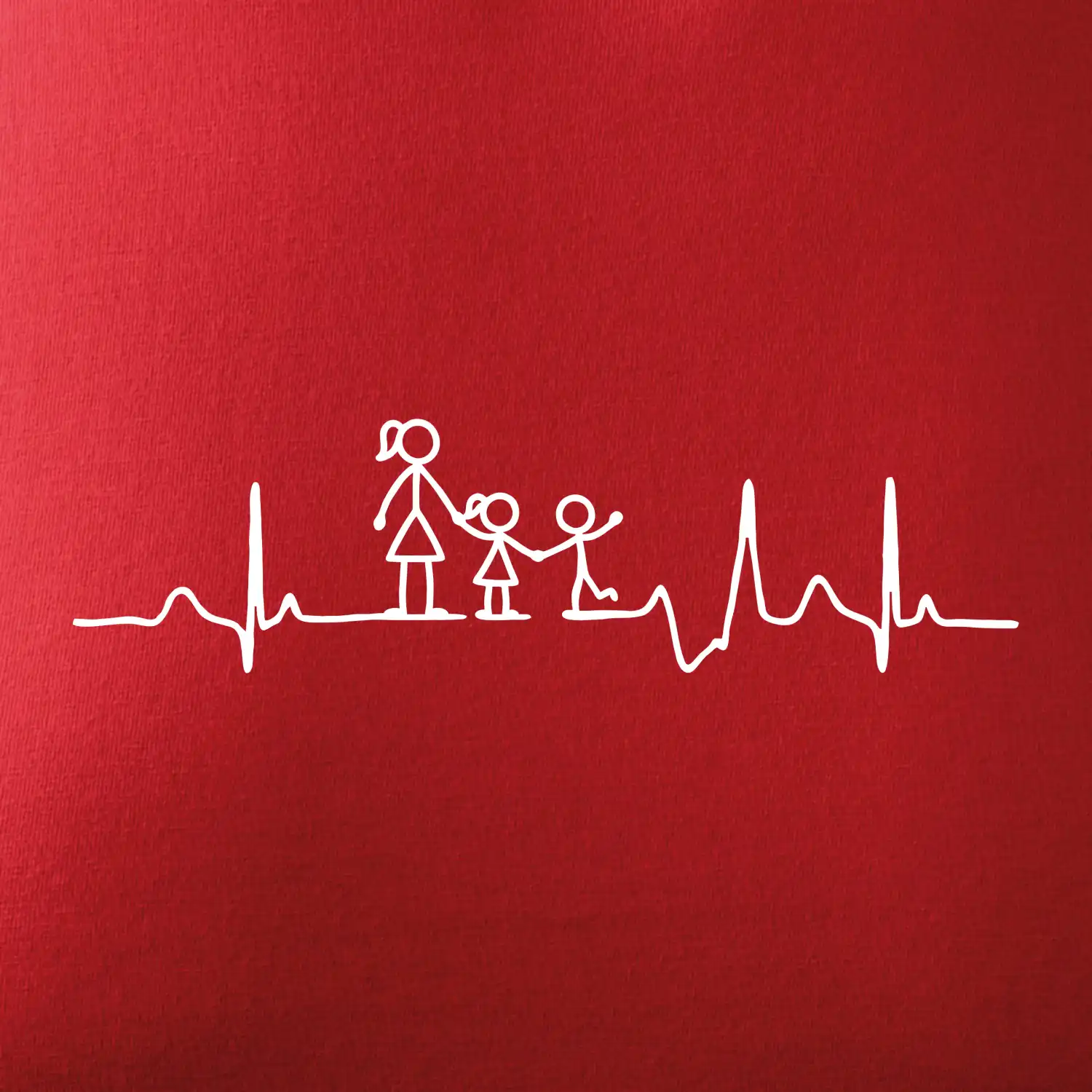 Ekg maminka a holka + kluk