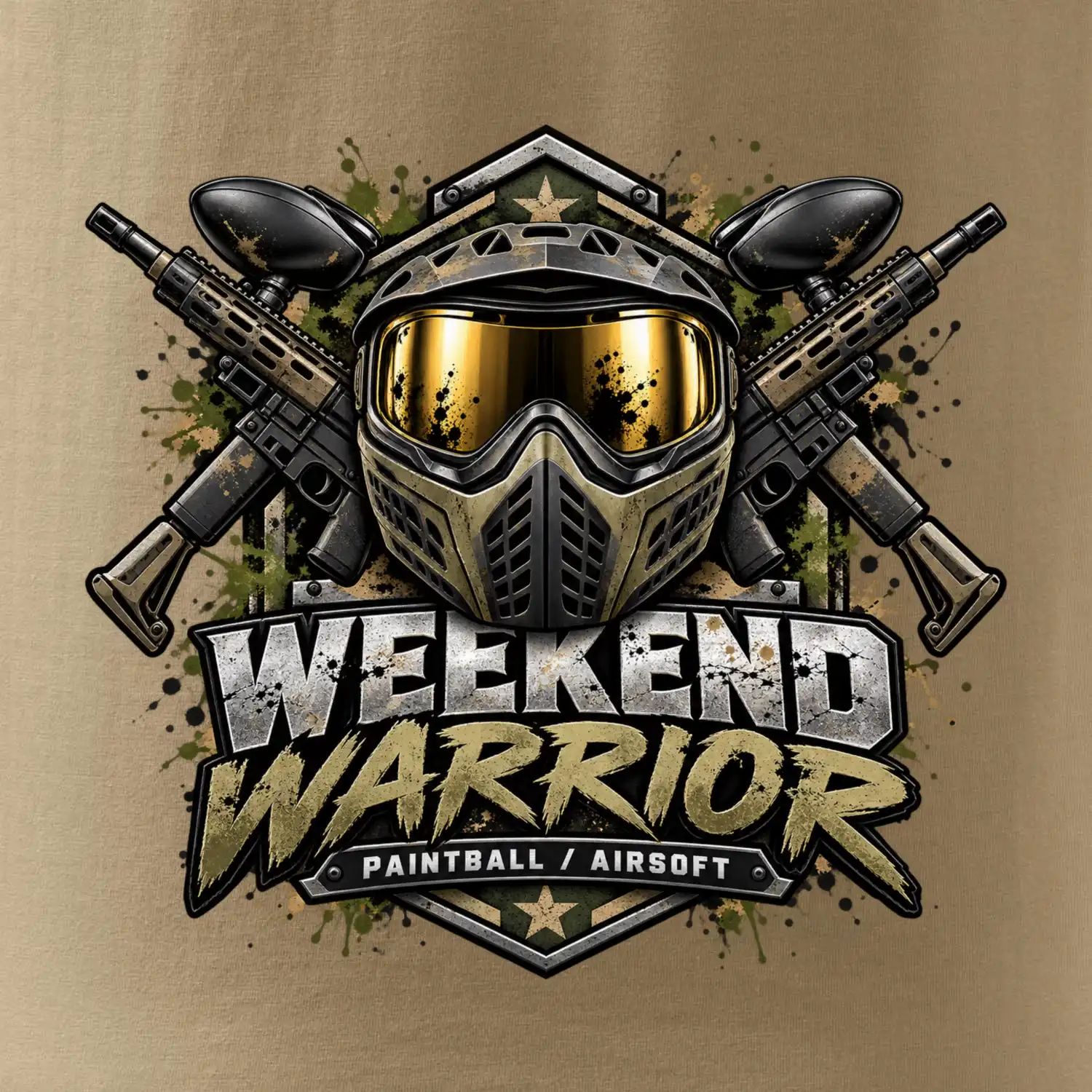 Víkendový válečník paintball a airsoft