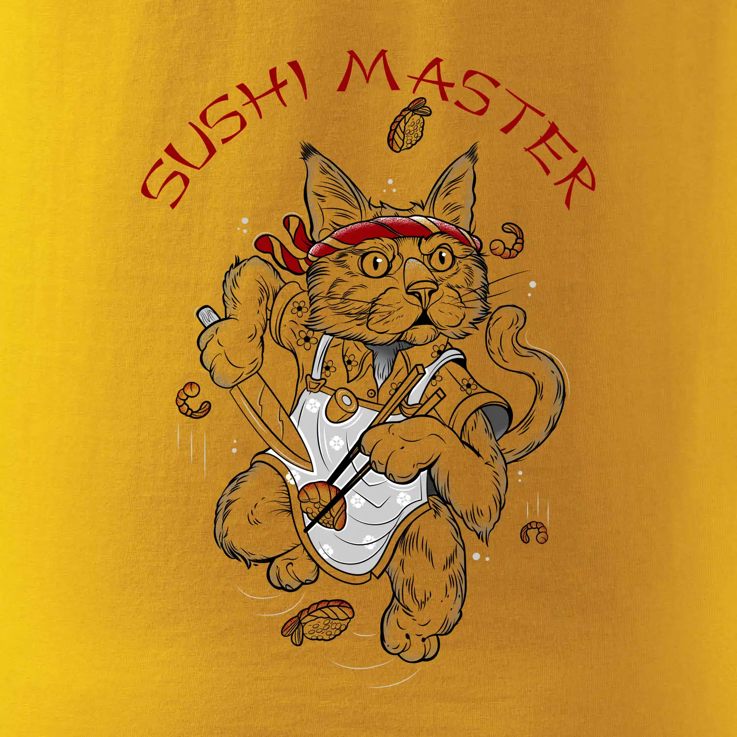 Sushi master kočka