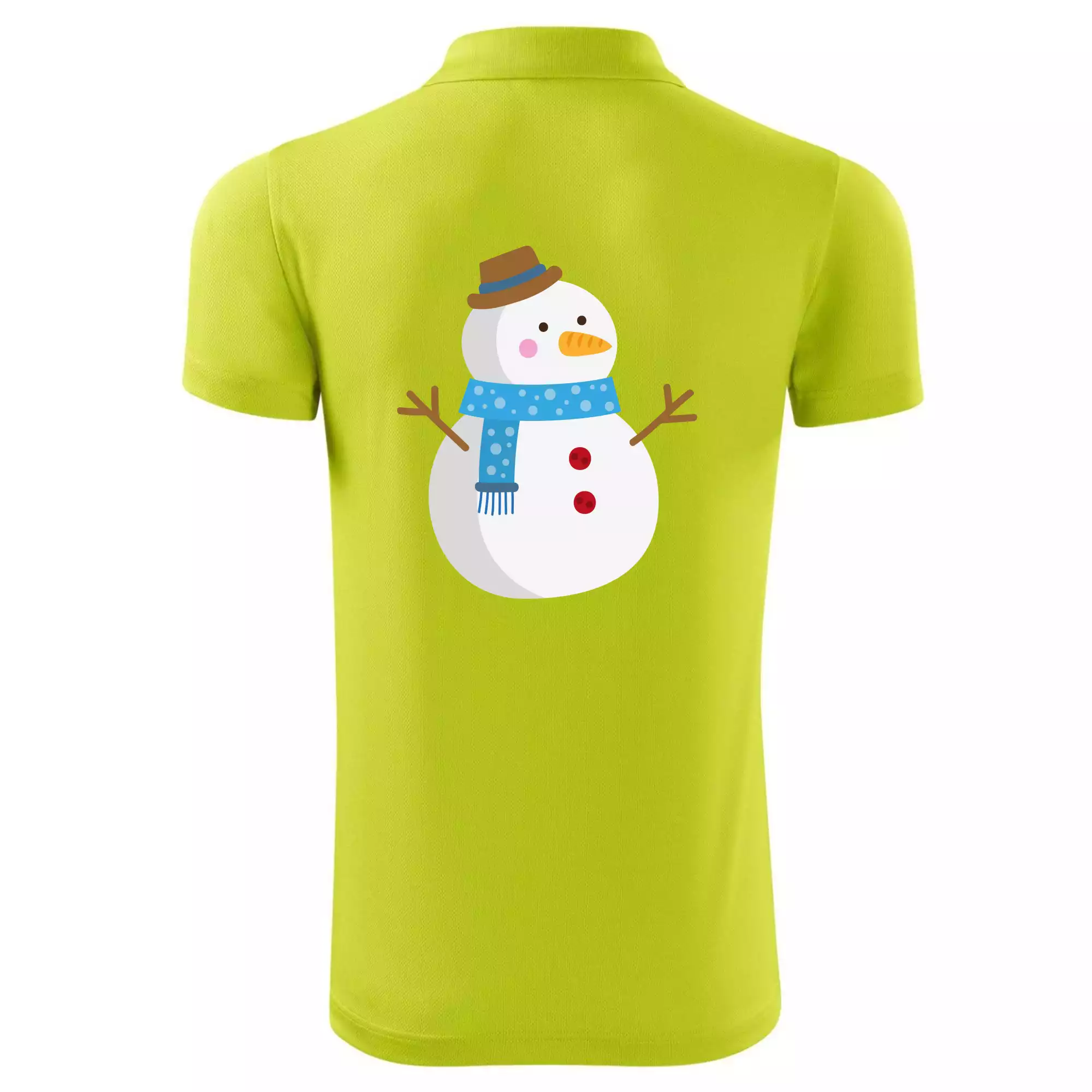 Sněhulák se šálou