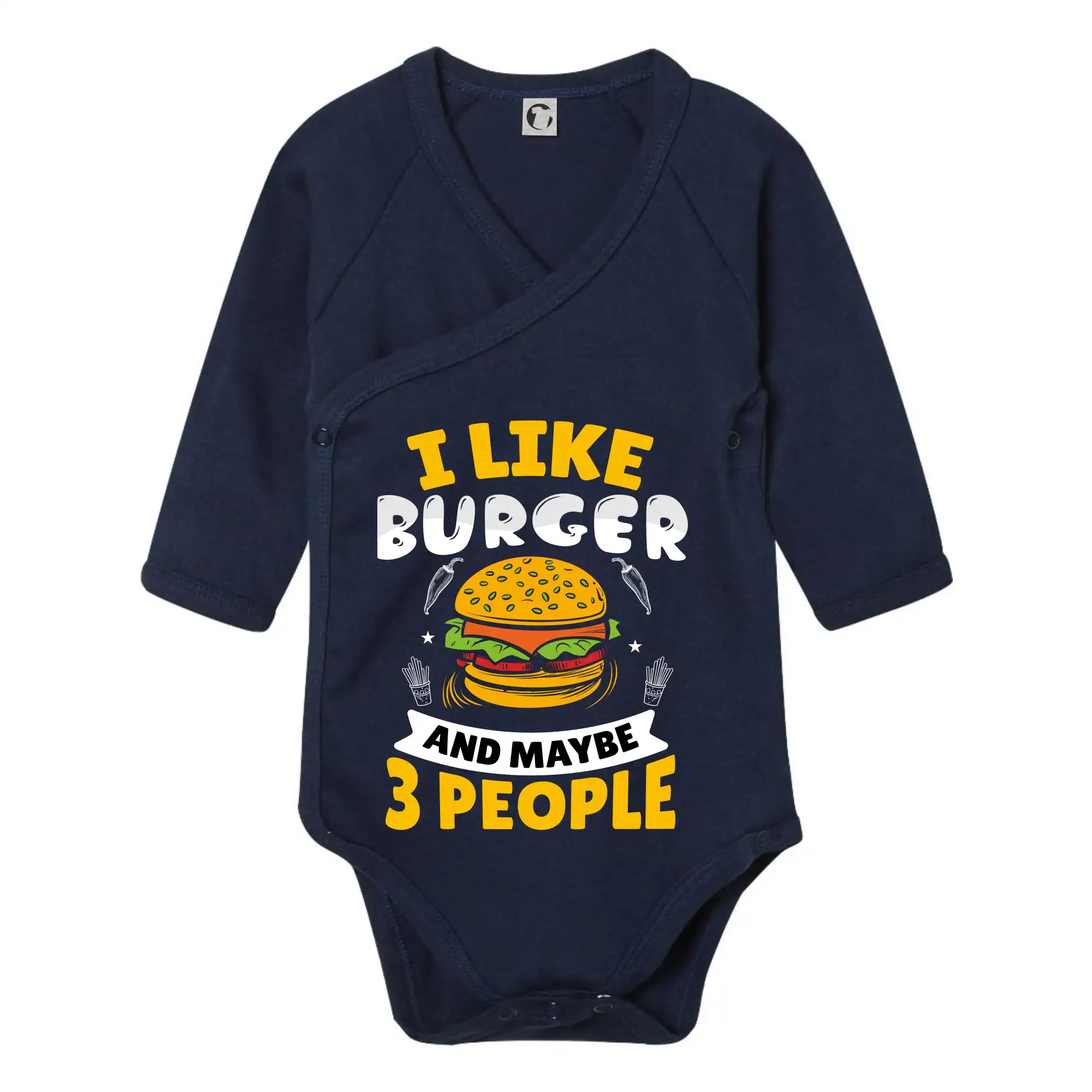 I like burger and maybe 3 people