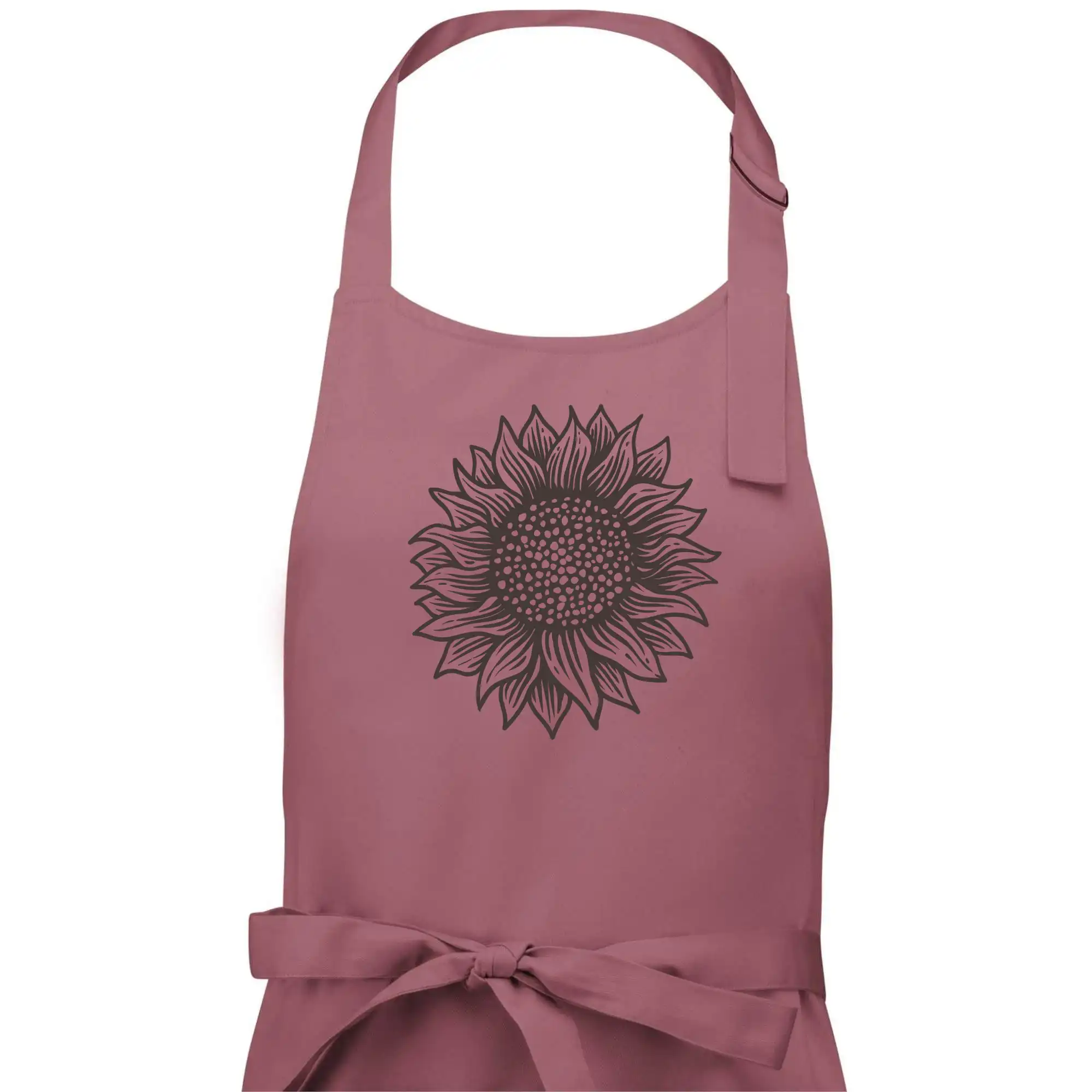 Slunečnice kreslená černobílá