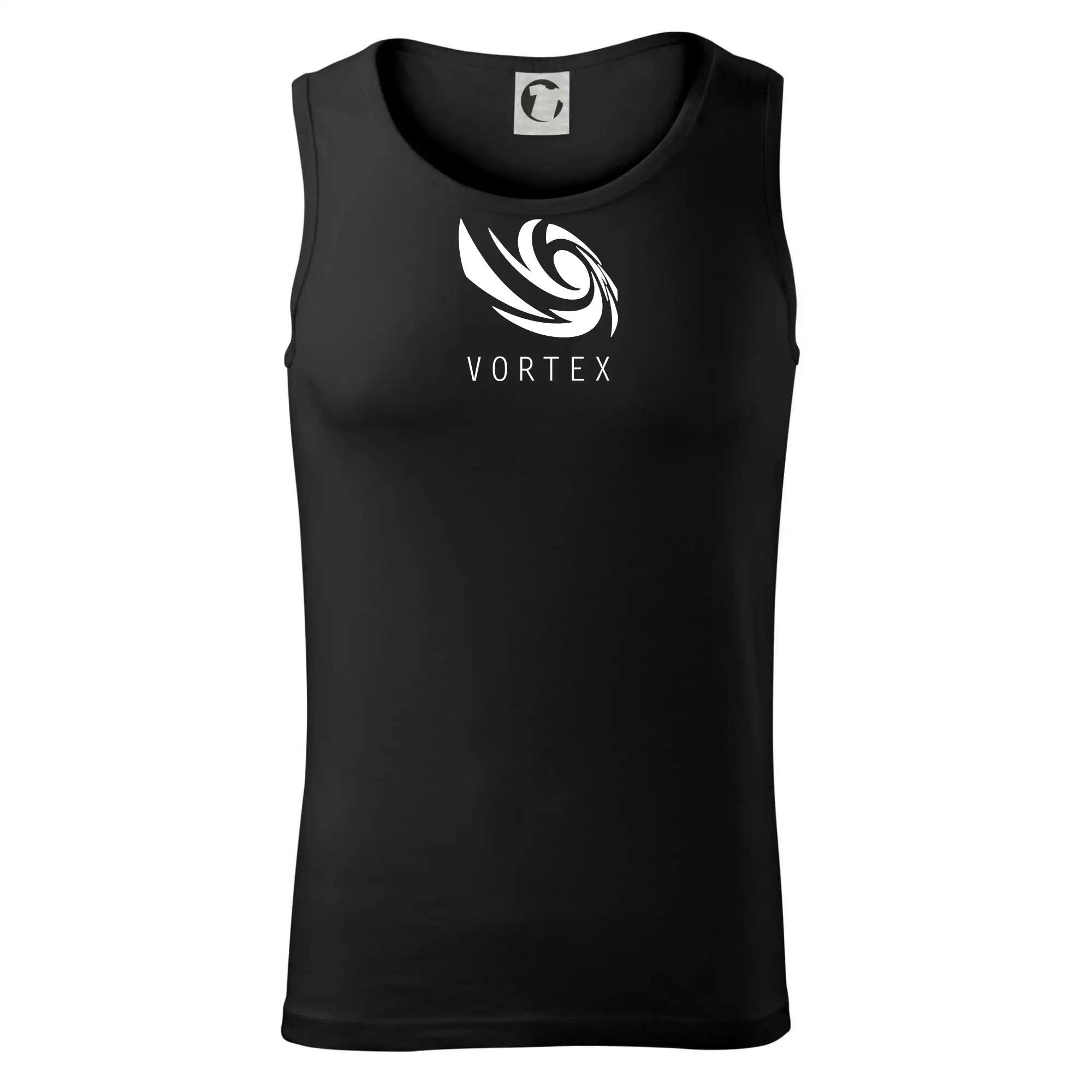 Tričká, mikiny a šiltovky pre Youtubery - Vortex logo jednofarebné - Tielko pánske Core