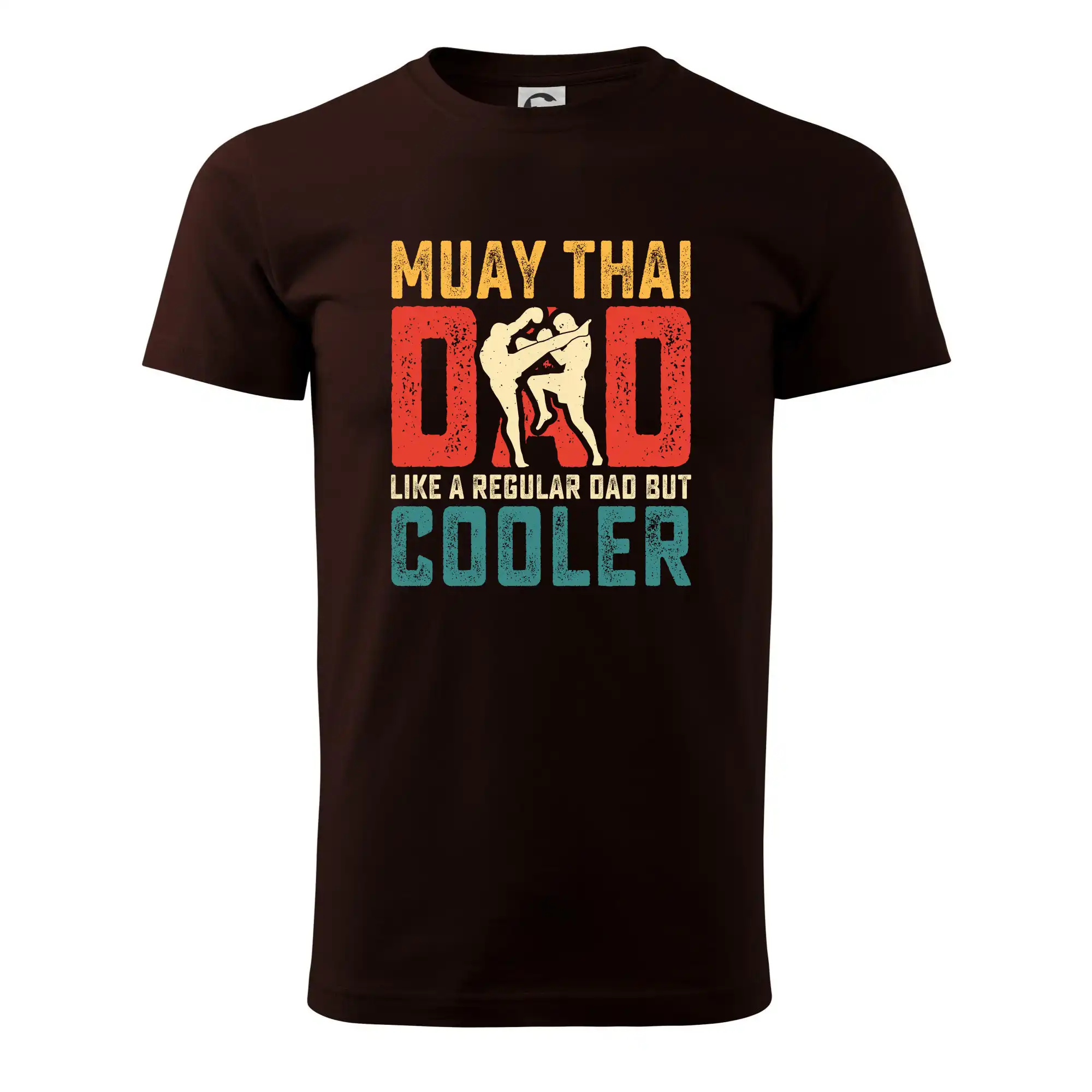 Tričká na box - Muay thai dad like a regular dad but cooler - Pánske tričko nižšej gramáže
