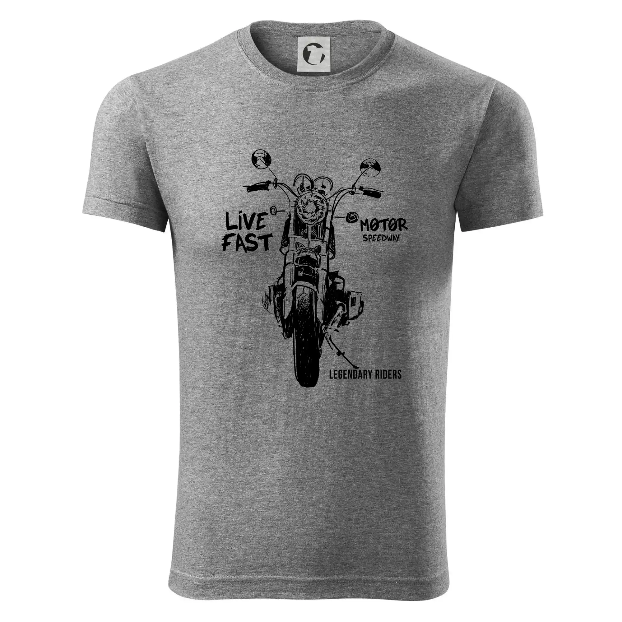 Motorka kresba live fast