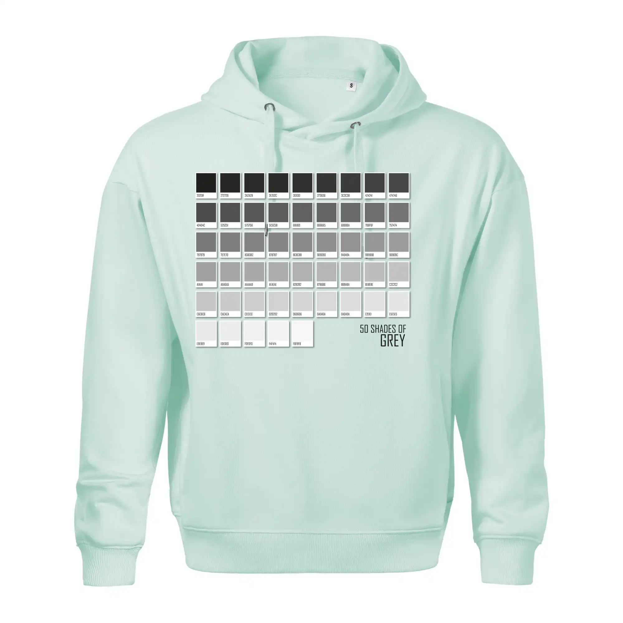 50 barevných odstínů šedi