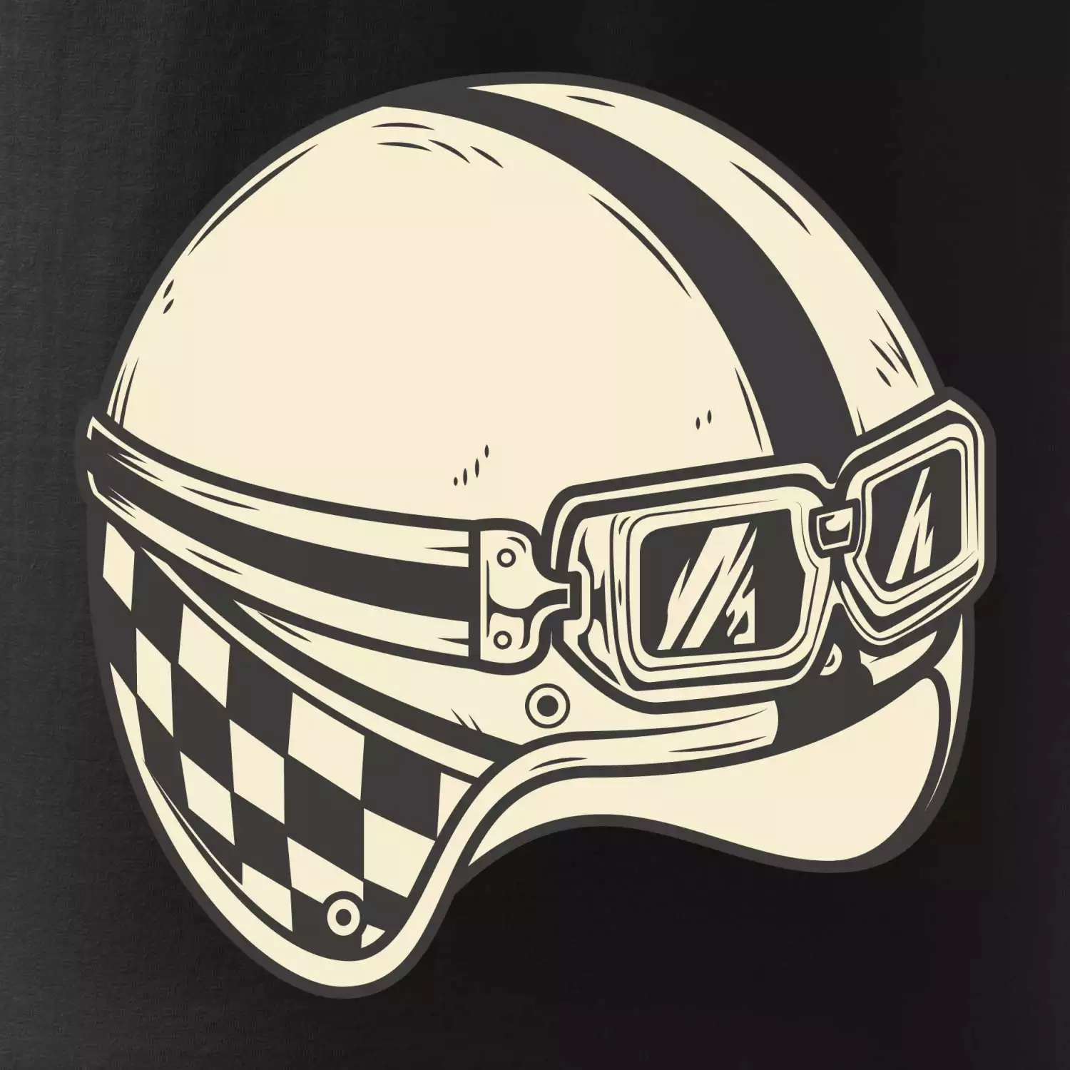 Moto helma - žalud
