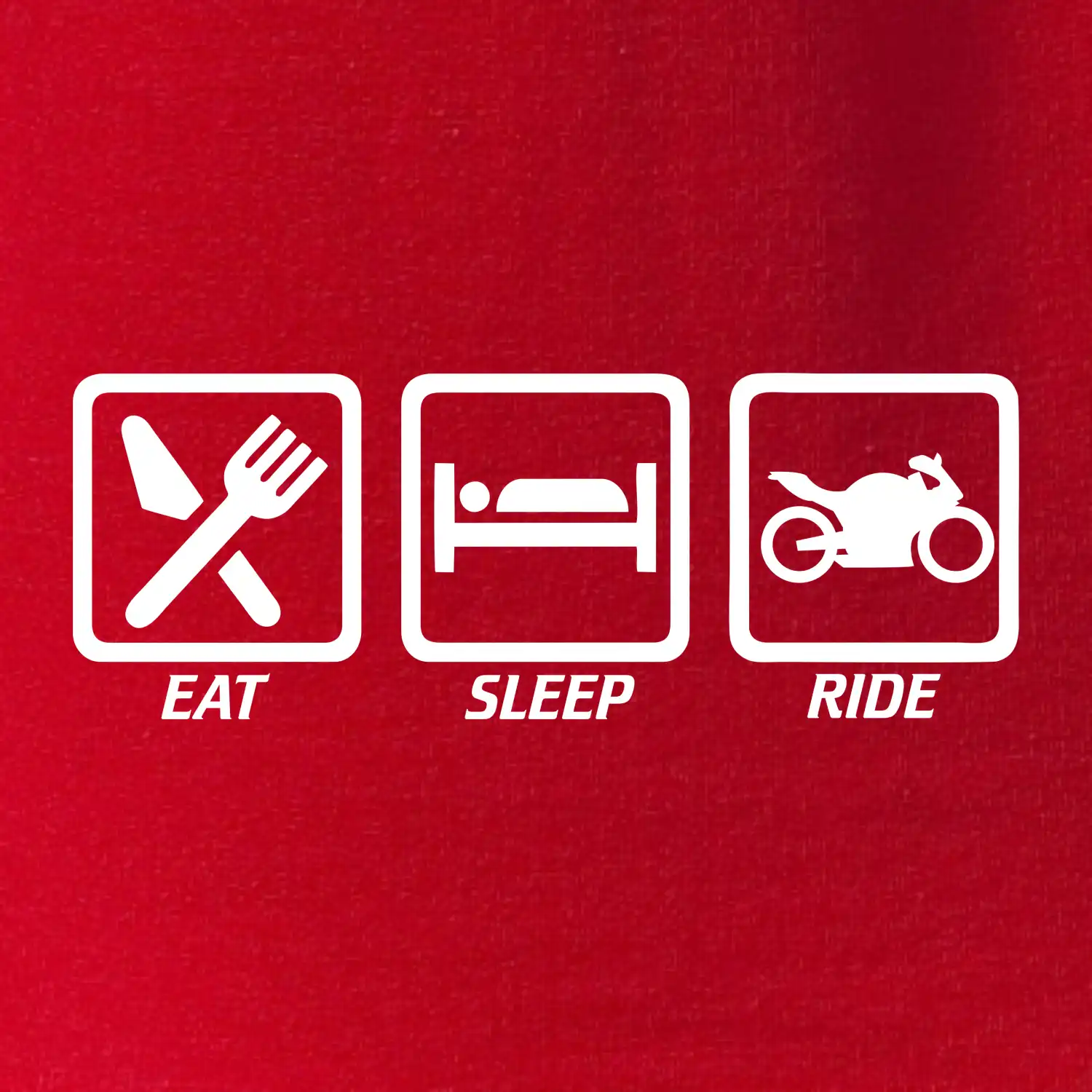 Eat sleep ride - silnice