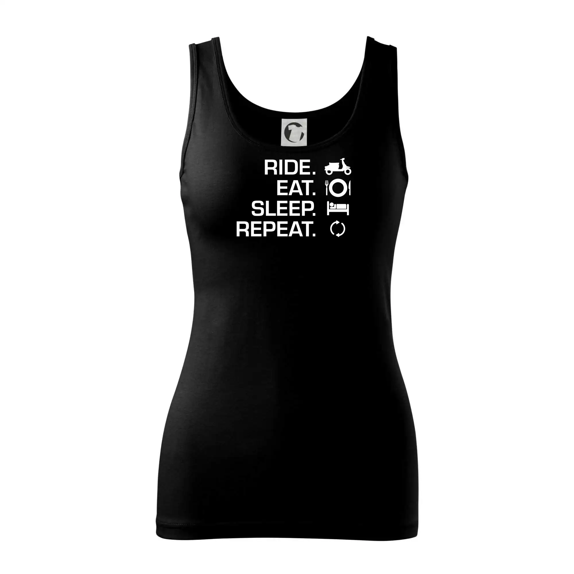 Ride Eat Sleep Repeat moto skútr