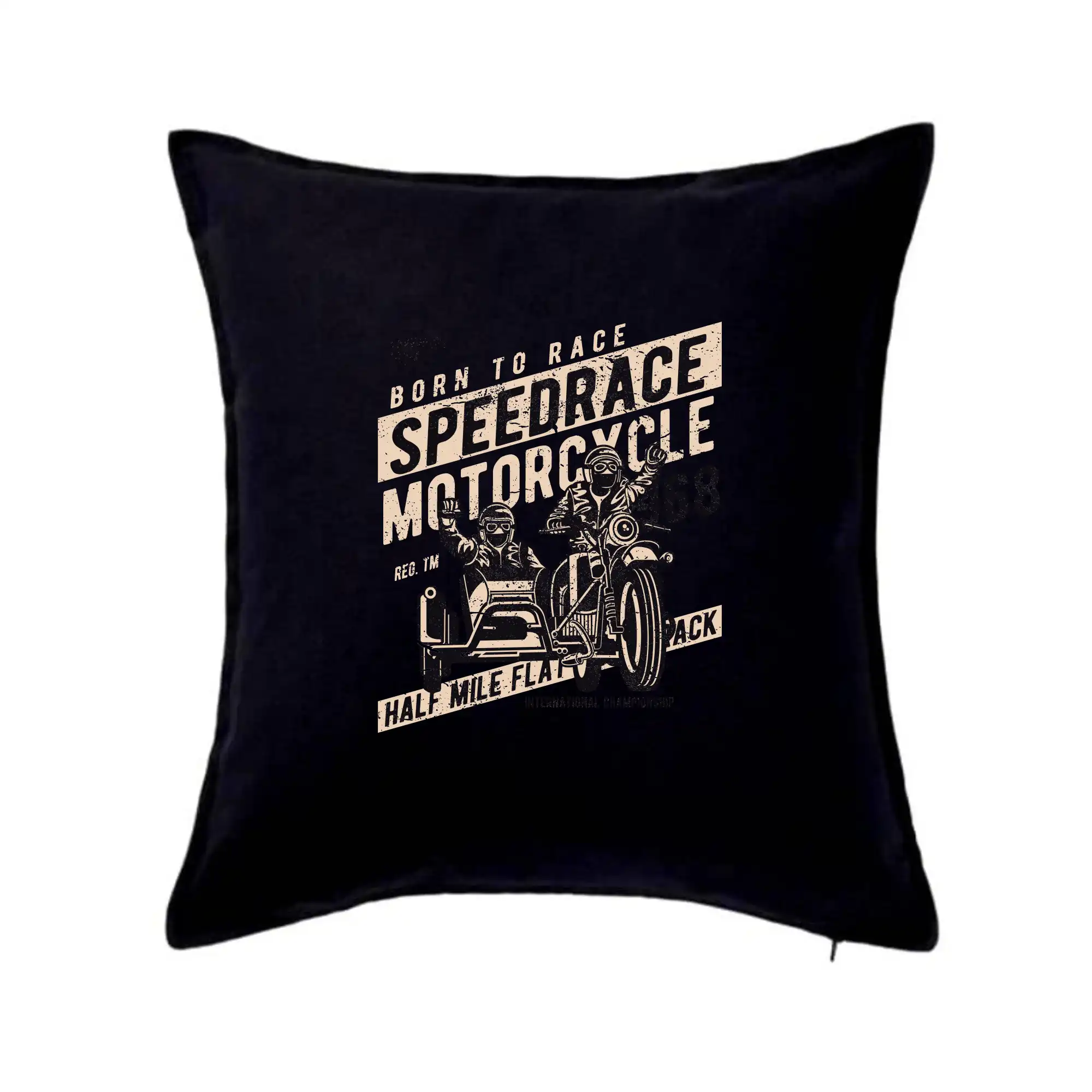 Speedrace motrcycle half mile