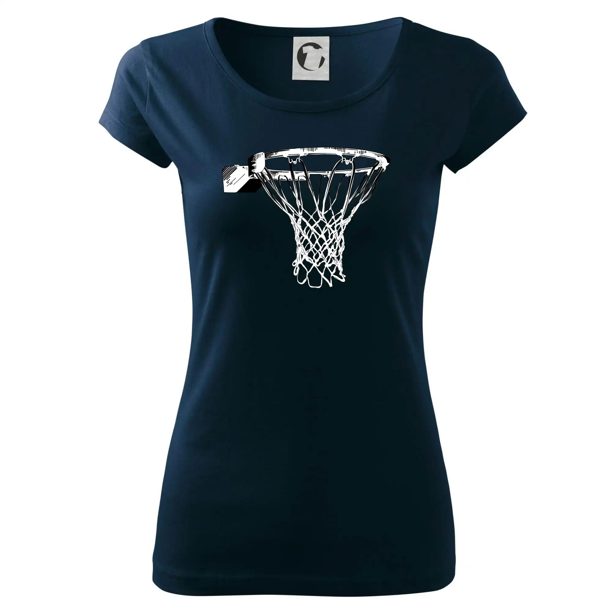 Basketbalová tričká - Basketbalový kôš - Dámske tričko Pure
