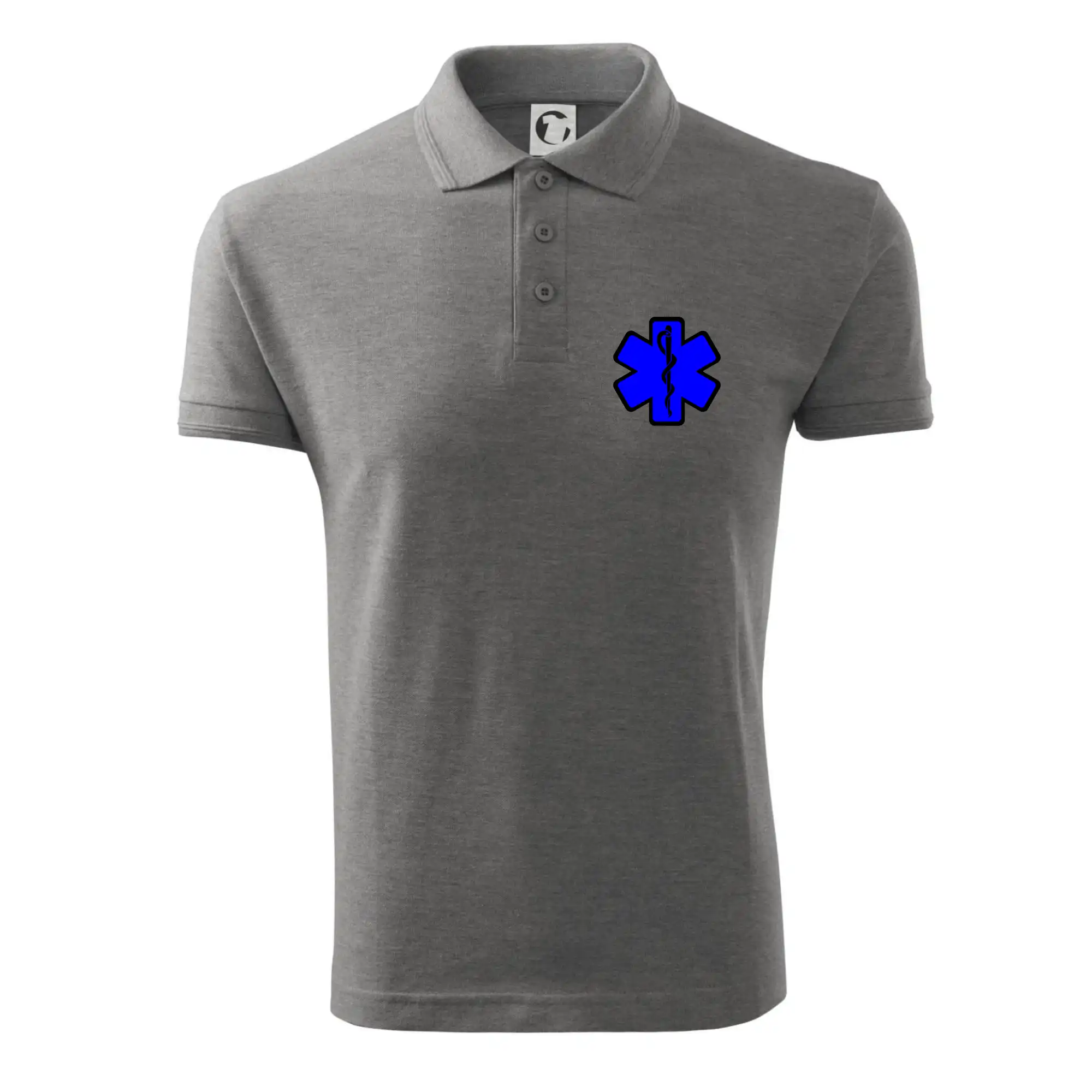 Rescue - Hvězda na prsu +  nápis na zádech