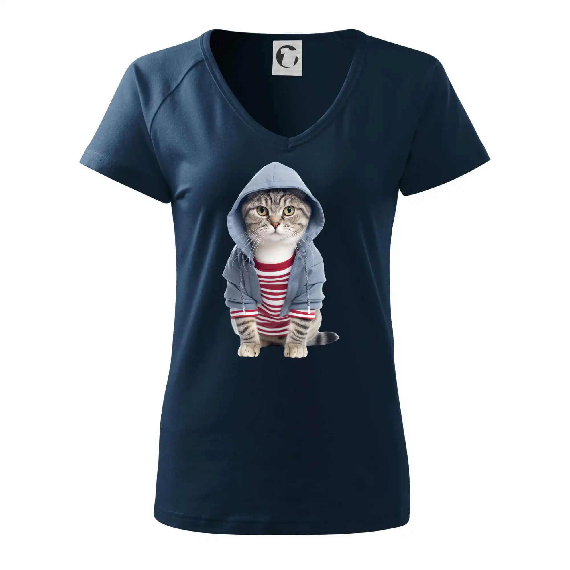 Kočka v pruhovaném triku