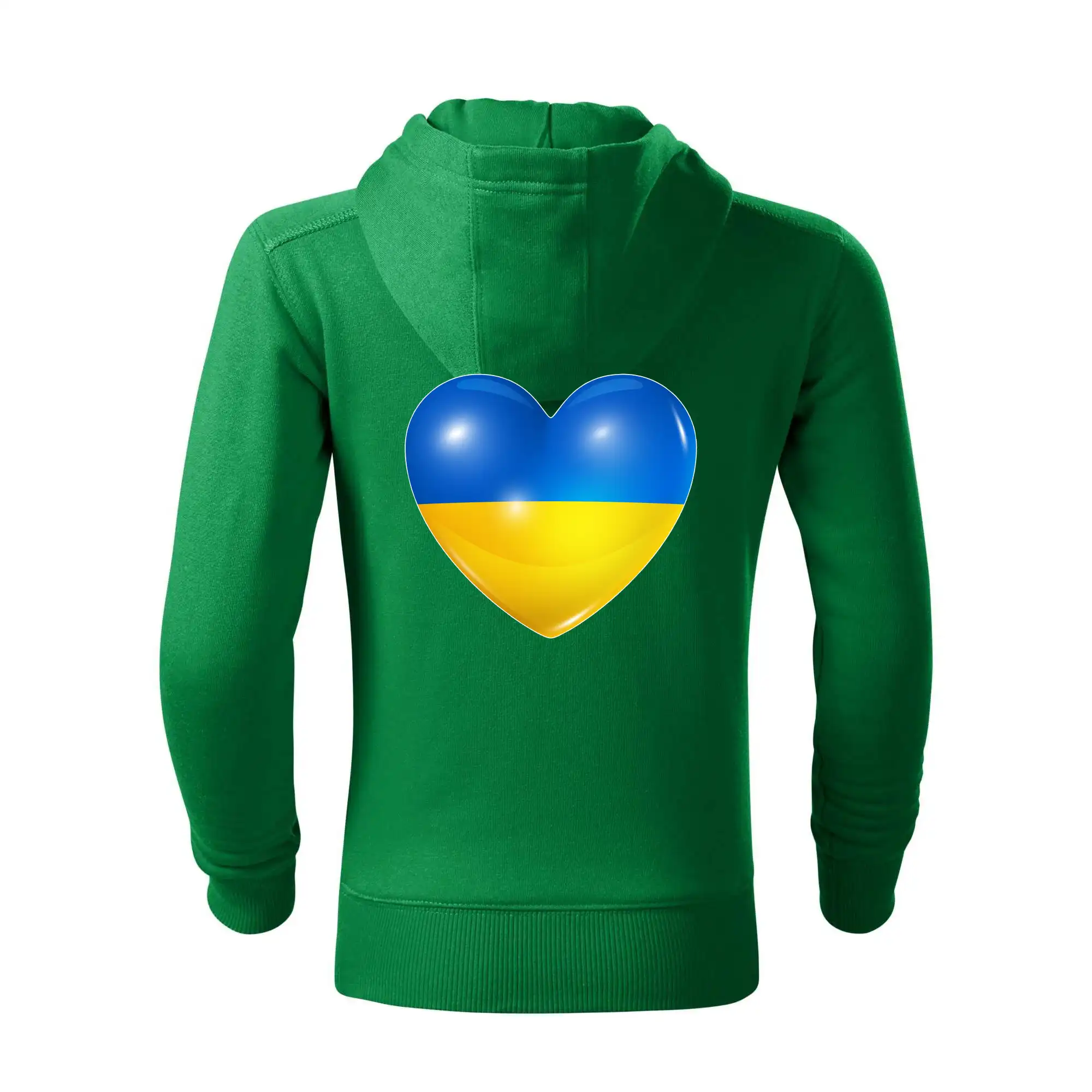 Ukrajina srdce vlajka