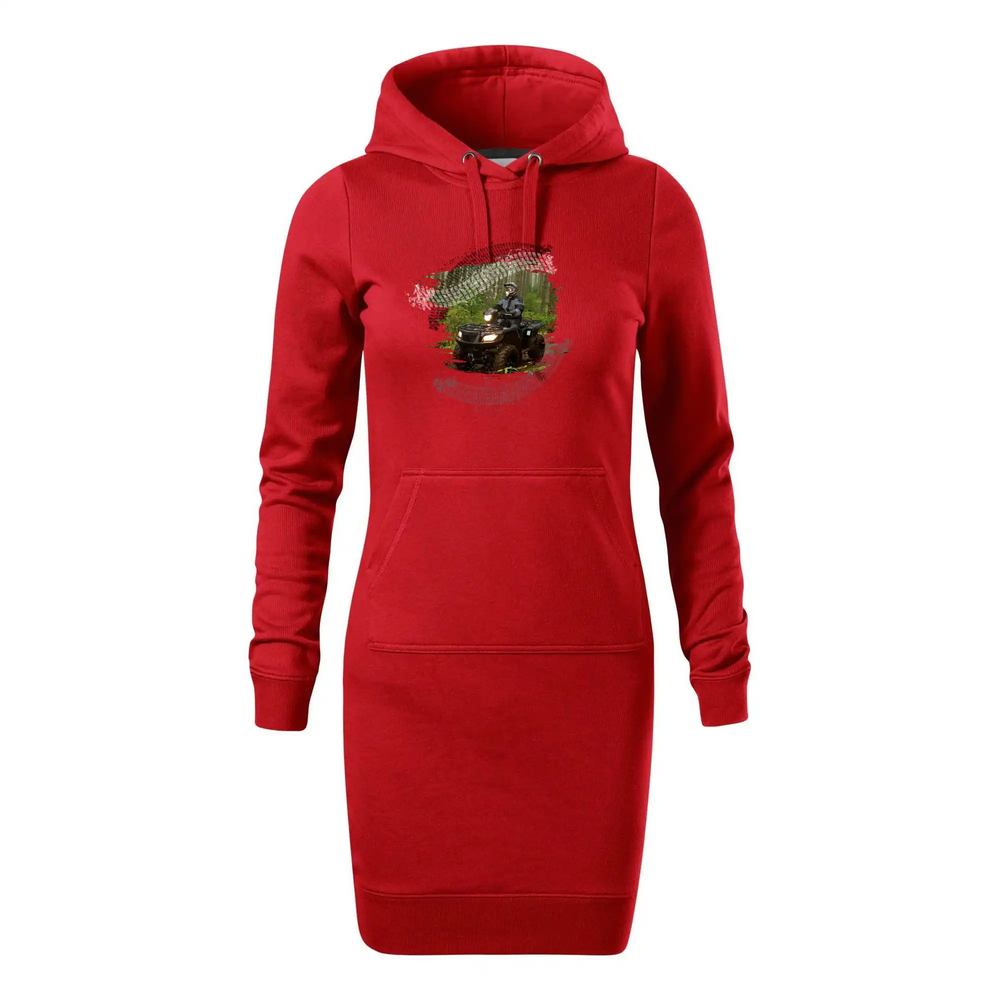 ATV čtyřkolka v lese