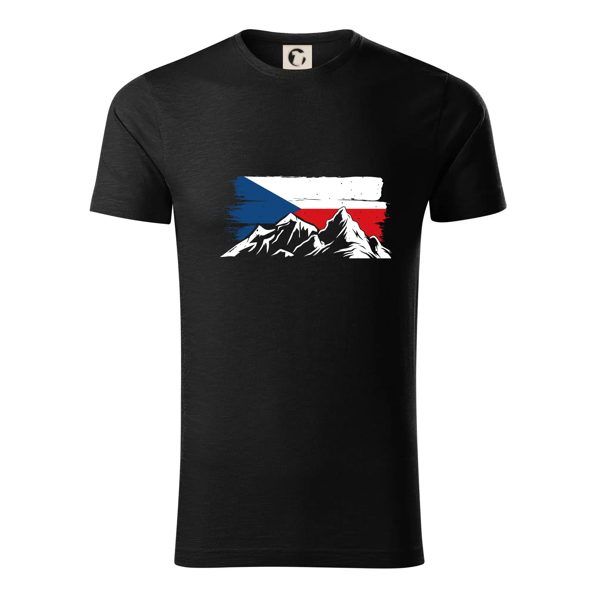 Trička pre cestovateľov - České hory - Tričko z organickej bavlny