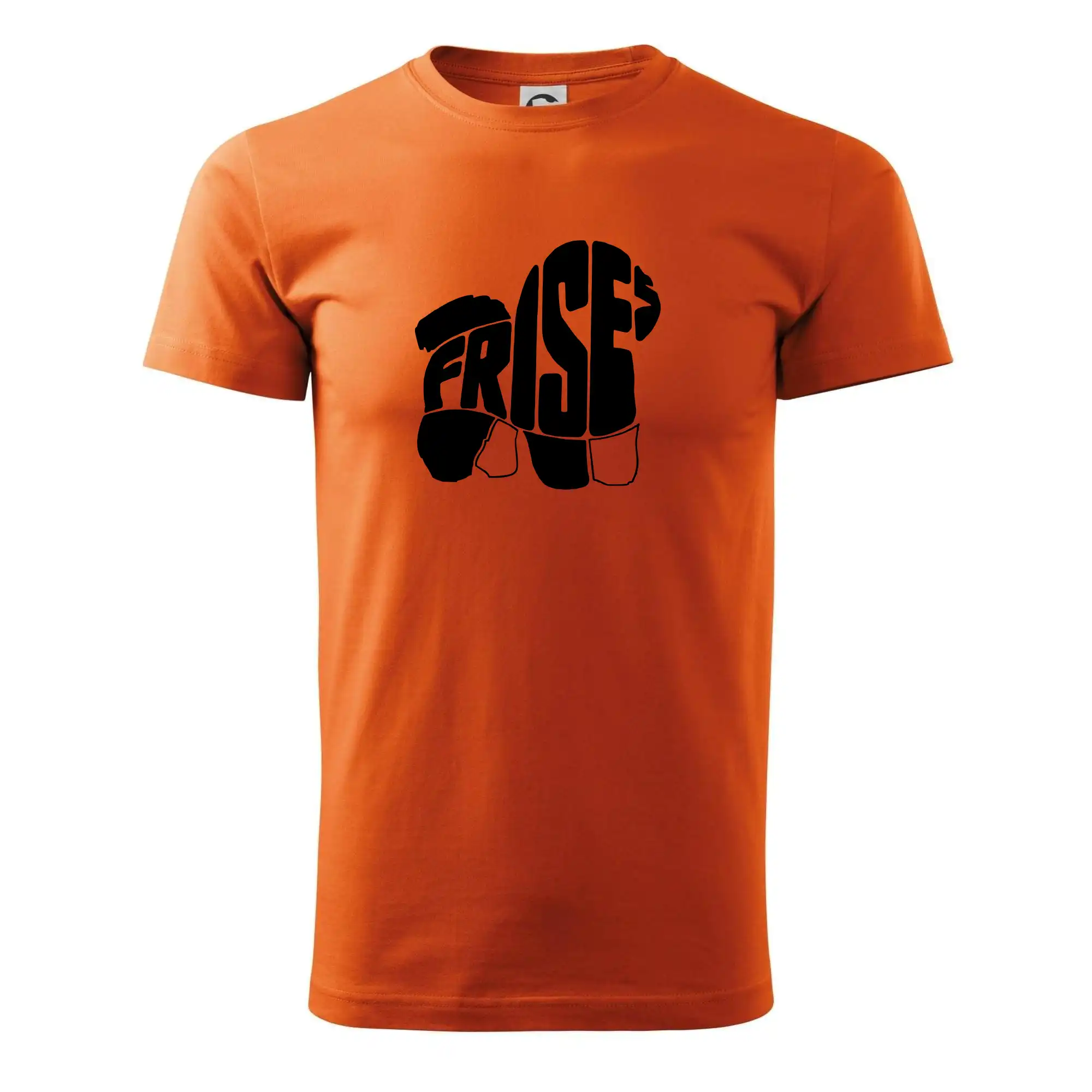 Trička s Bišonkem - Bišónik - Fries nápis v tele - Tričko extra veľké  (5-8XL)