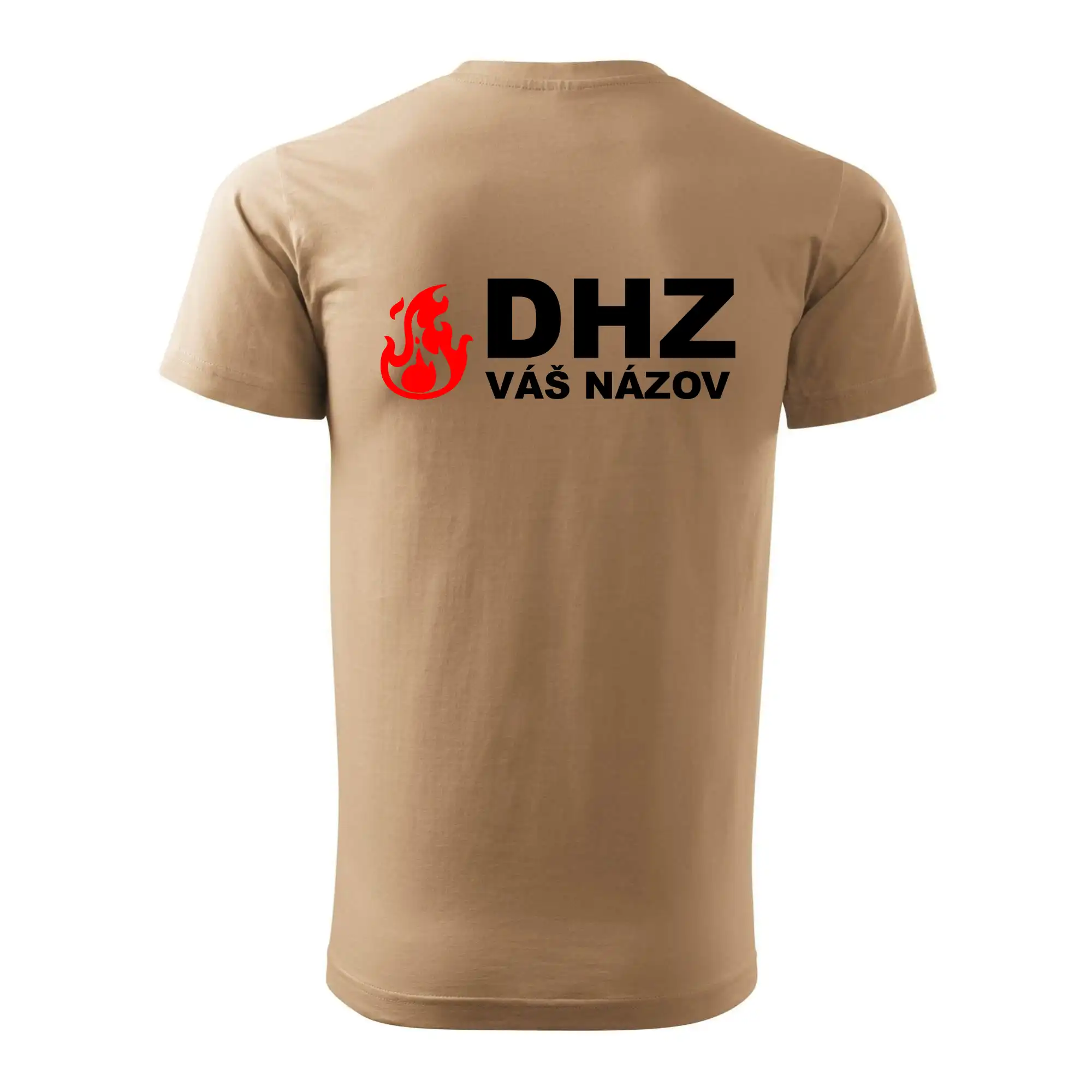 DHZ (oheň, názov sboru - vlastný nápis)