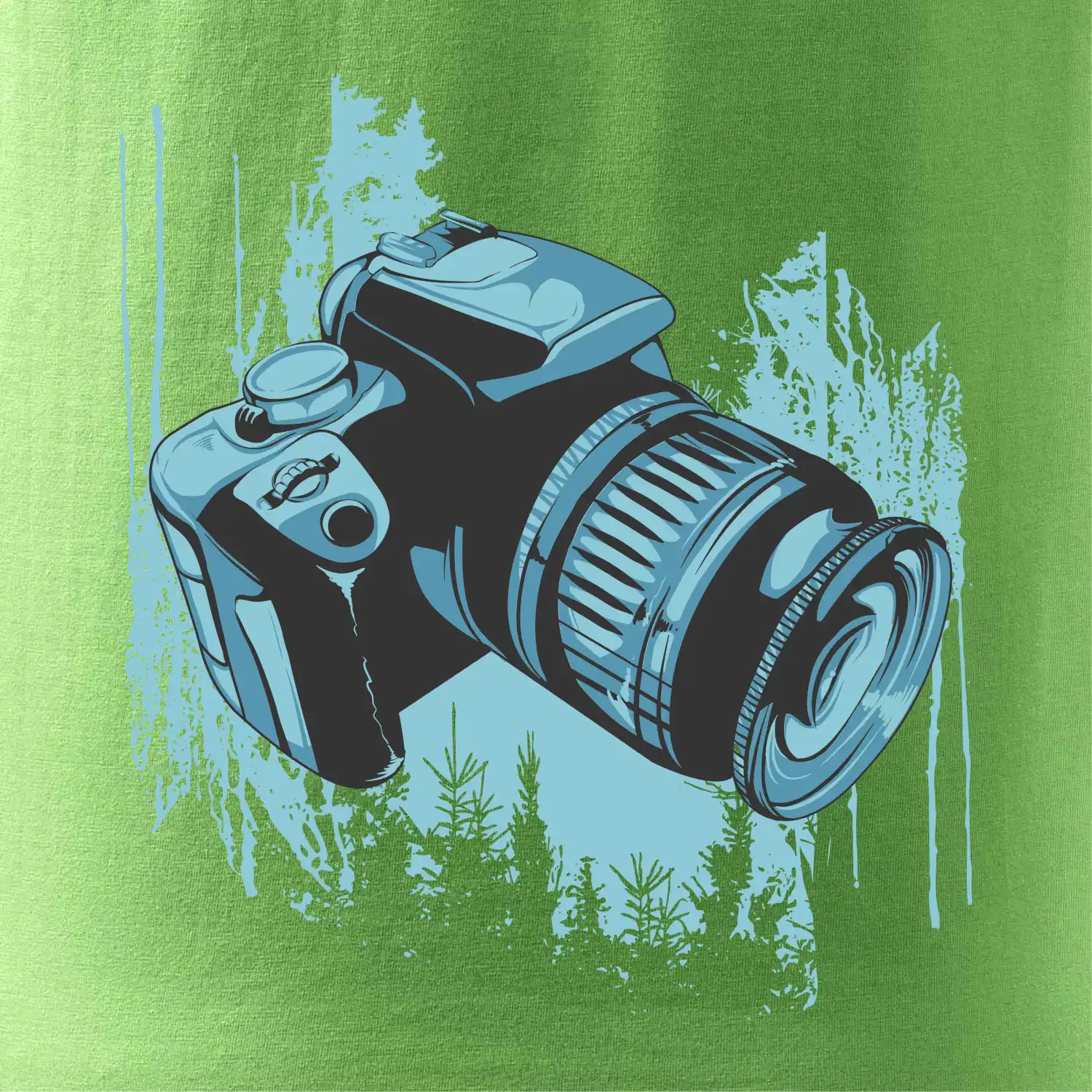 Zrcadlovka v přírodě