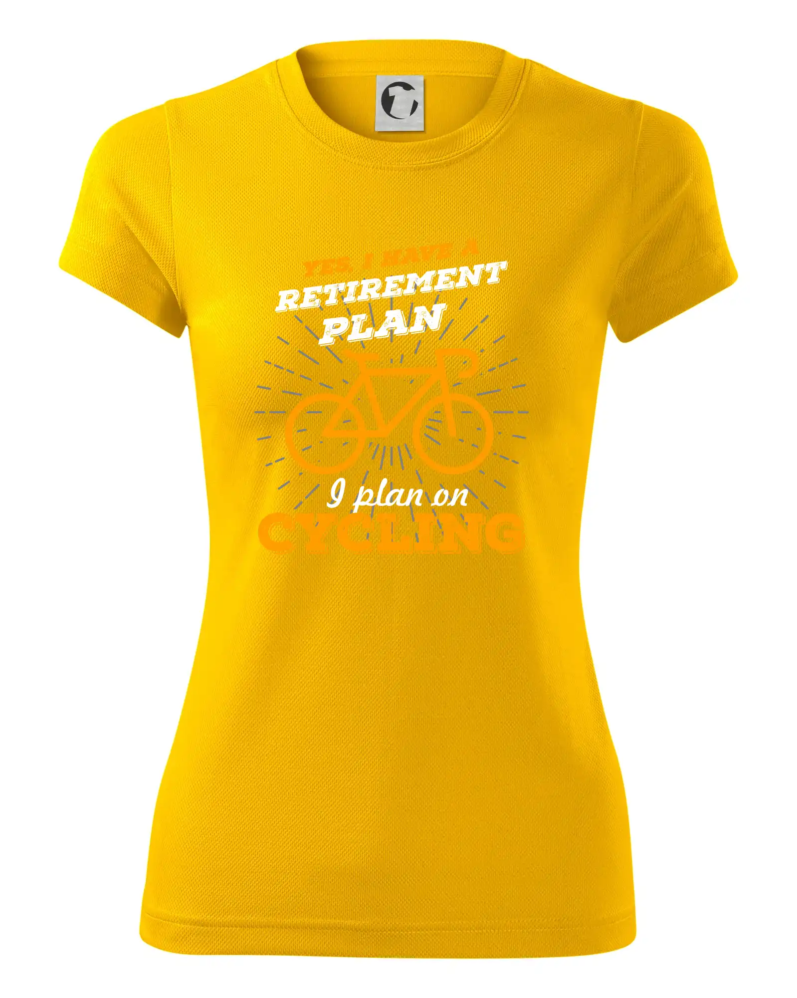 Oranžové kolo - Yes, I have a retirement plan, I plan on cycling