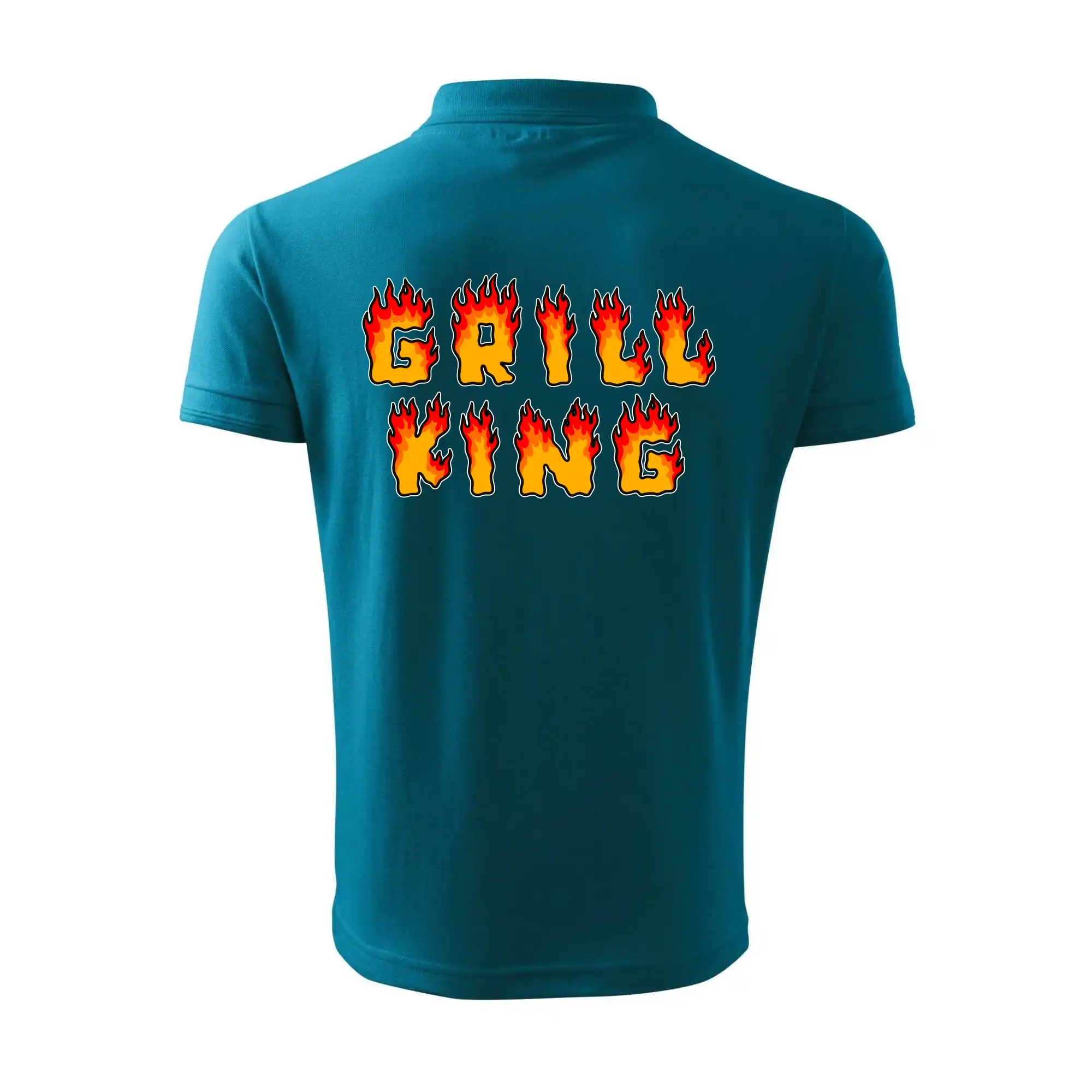 Grill King ohnivý nápis