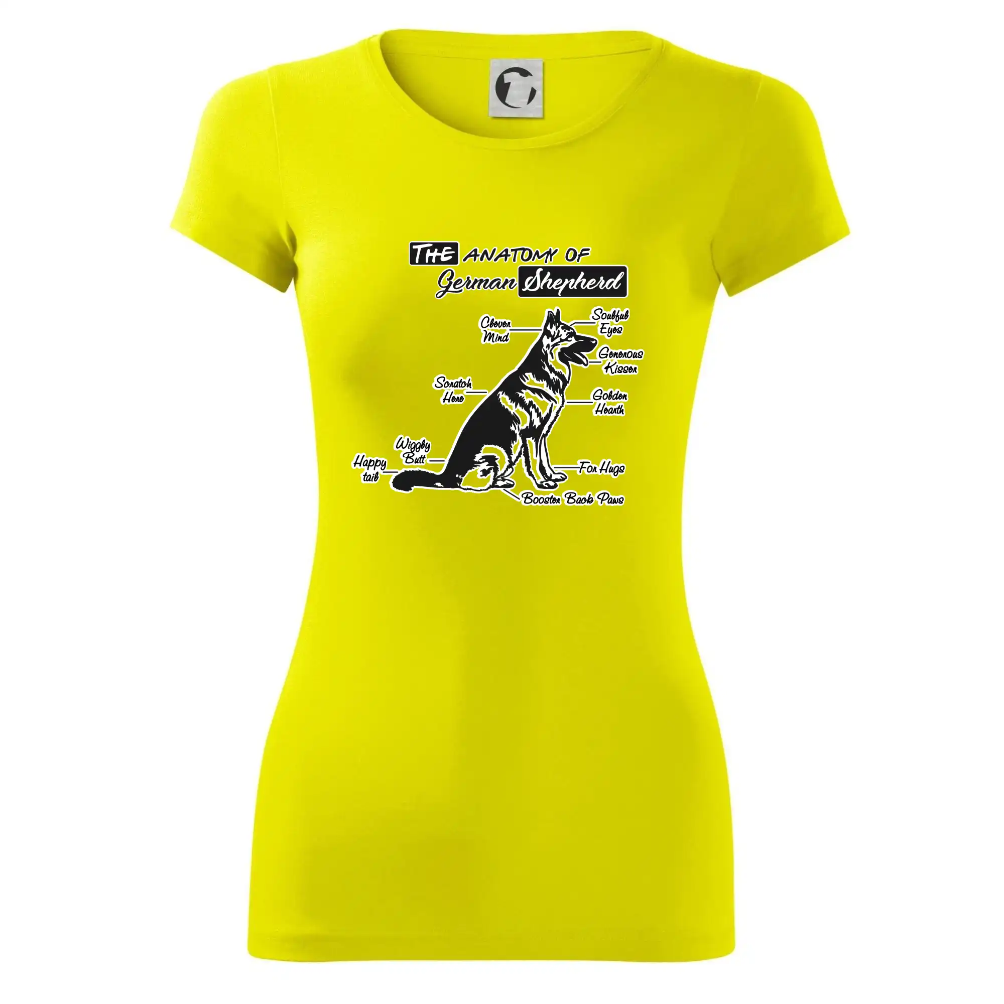 Německý ovčák - Anatomie